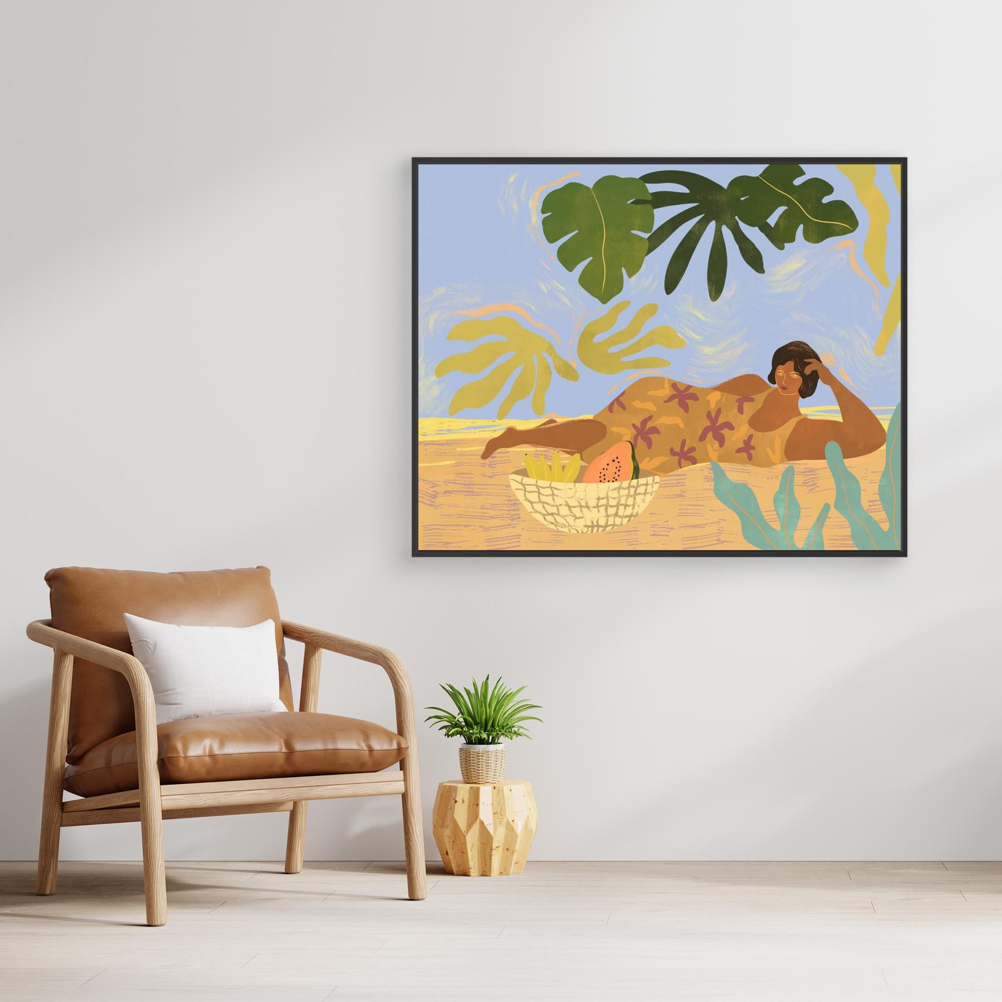 Canvas Print - Lazyday by Arty Guava
