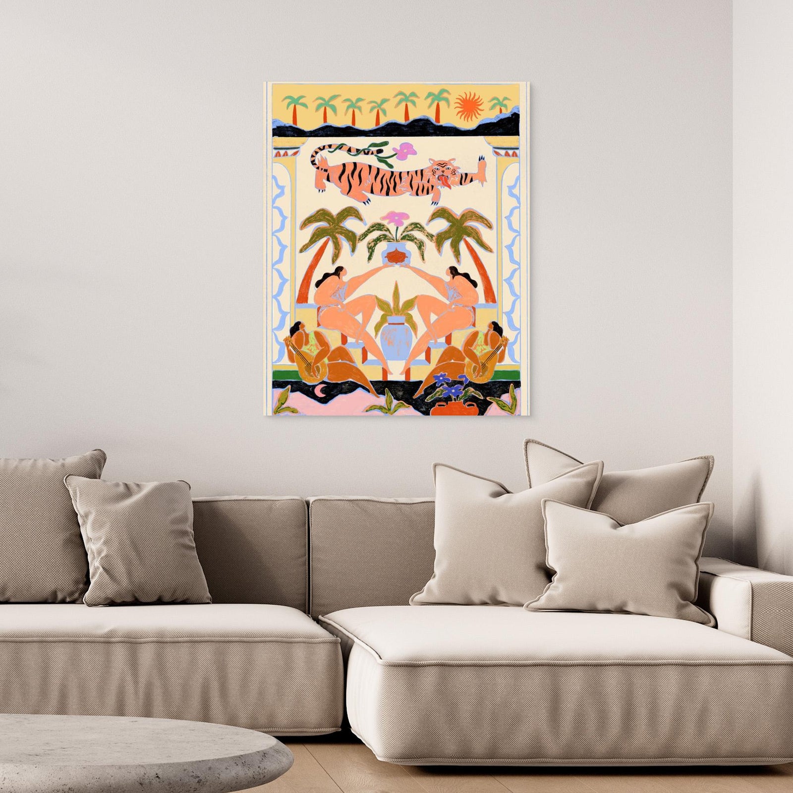 Canvas Print - Tropicana by Arty Guava