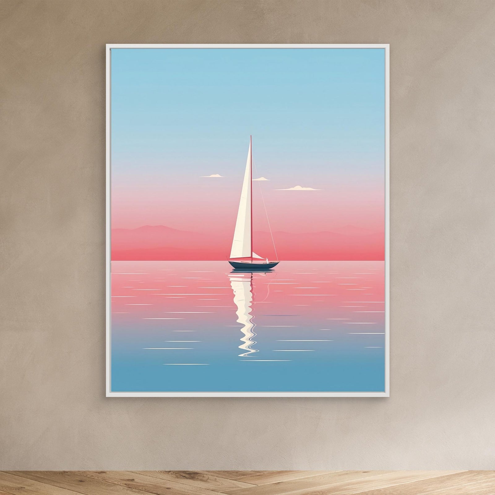 Canvas Print - Sailing In Peace by Emiliano Deificus