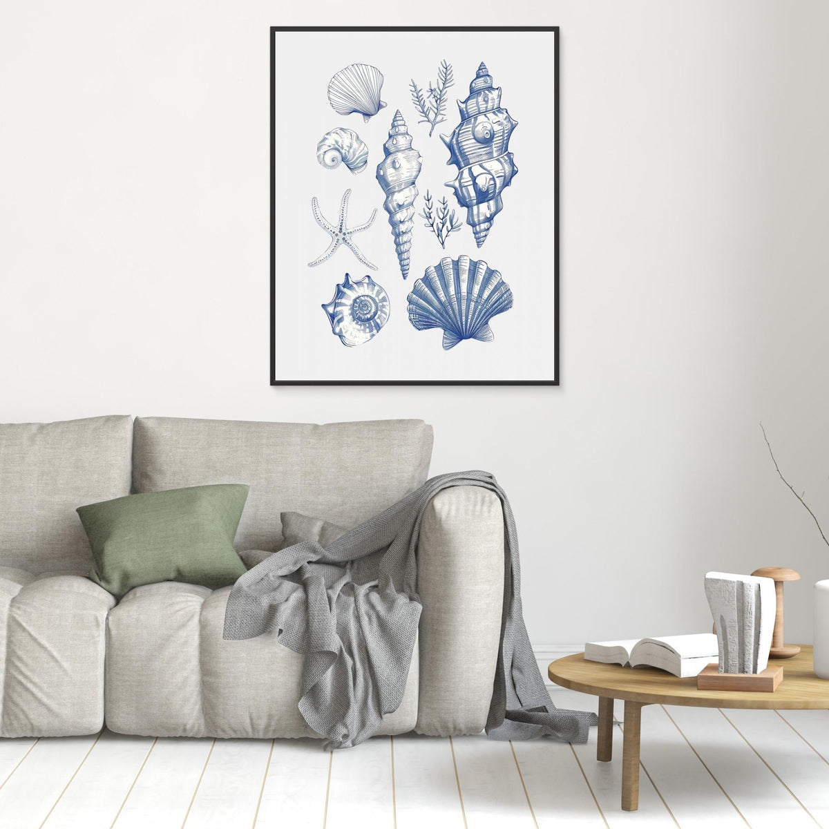 Canvas Print - Shell Collage by Jolly And Dash