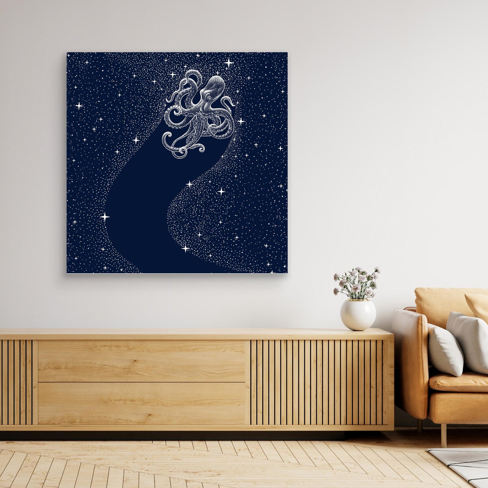 Canvas Print - Starry Octopus by Alirıza çakir