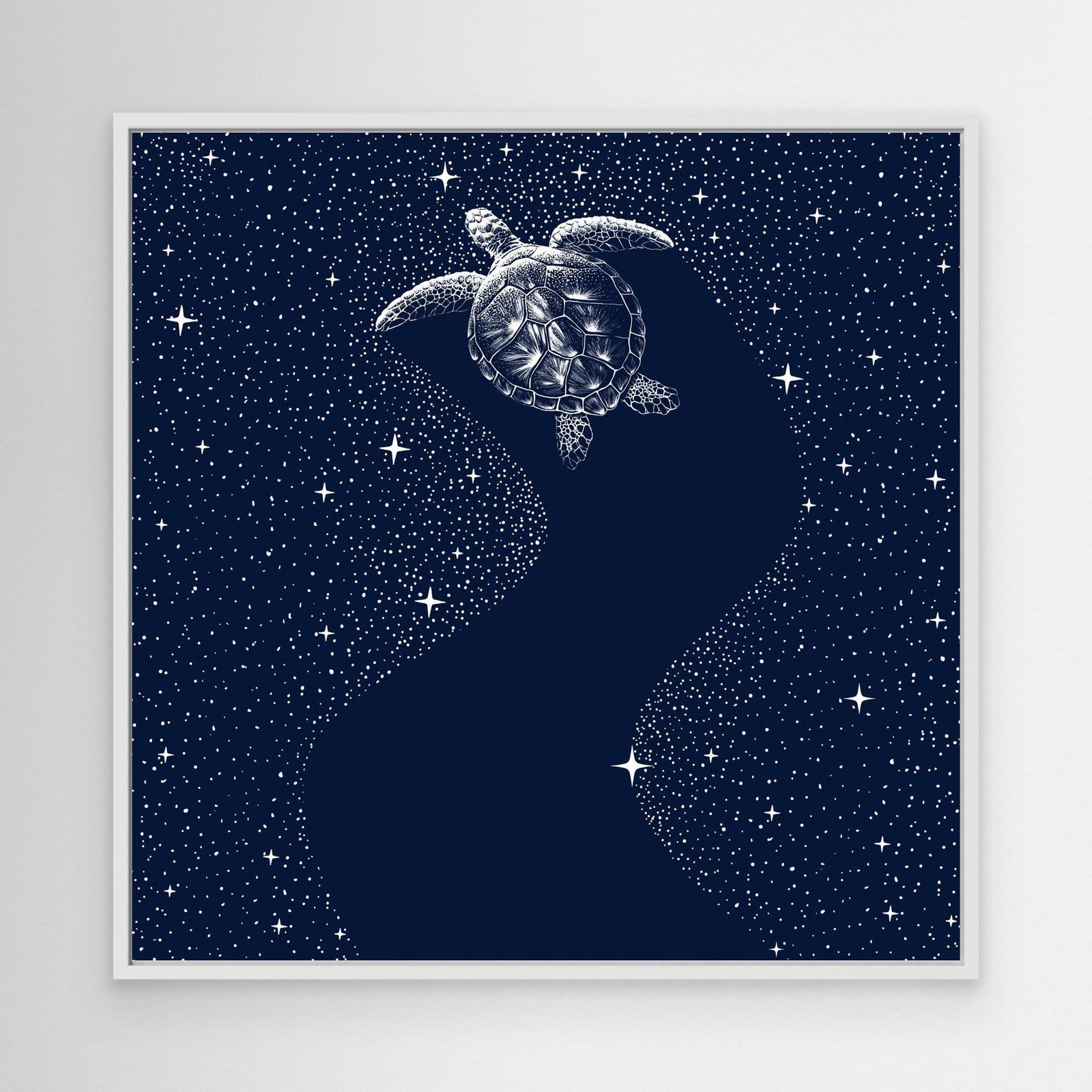 Canvas Print - Starry Turtle by Alirıza çakir