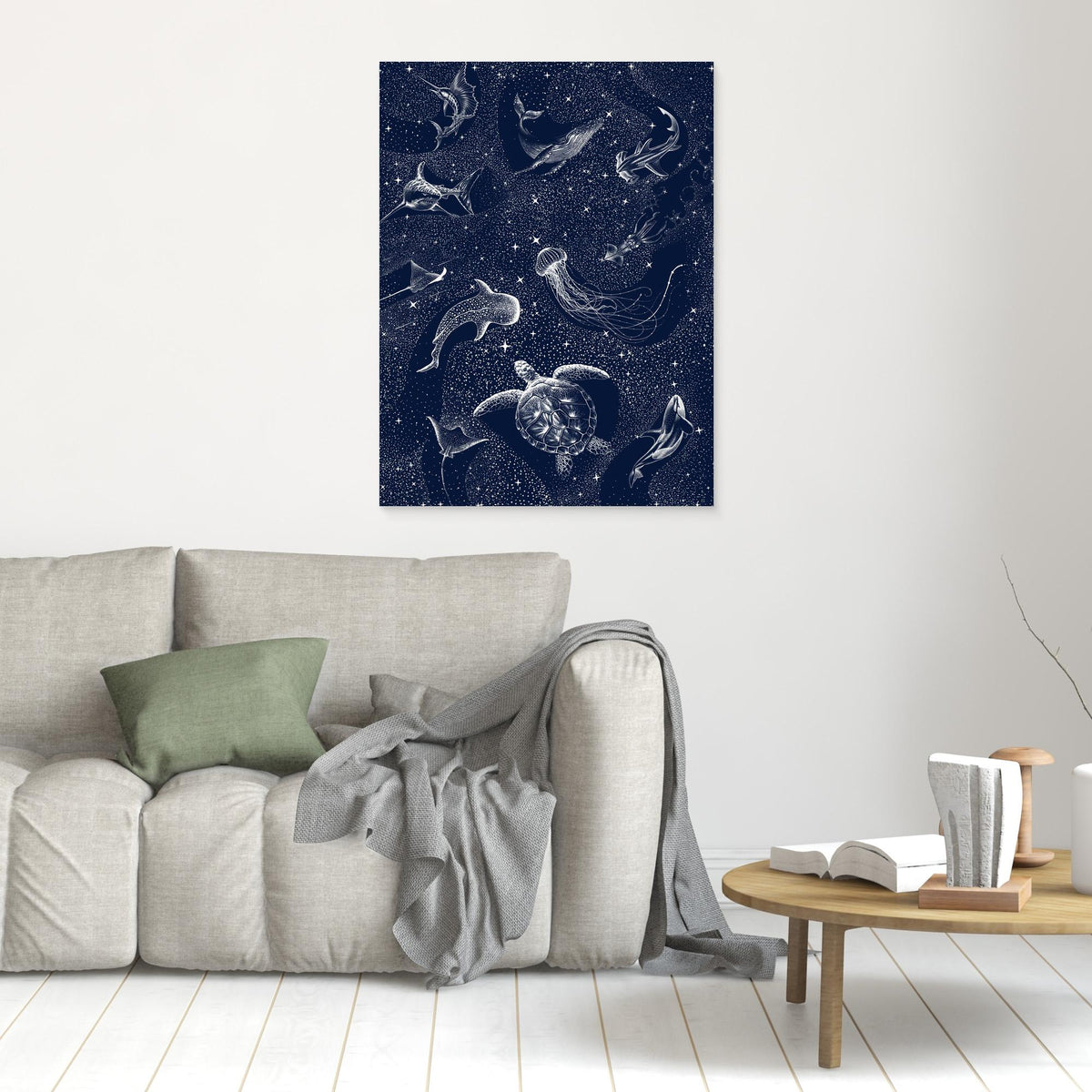 Canvas Print - Cosmic Ocean by Alirıza çakir