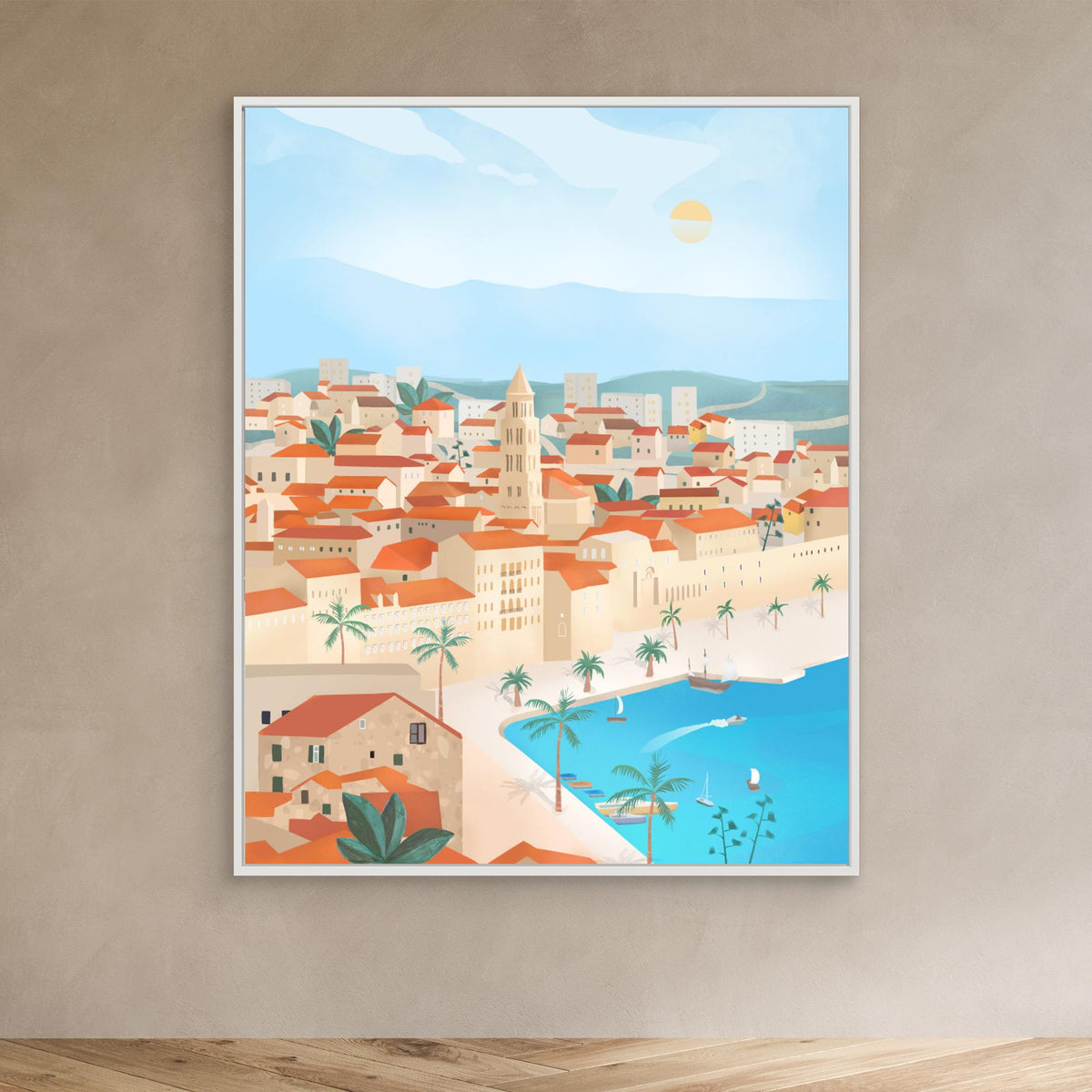 Canvas Print - Split, Croatia by Petra Lizde