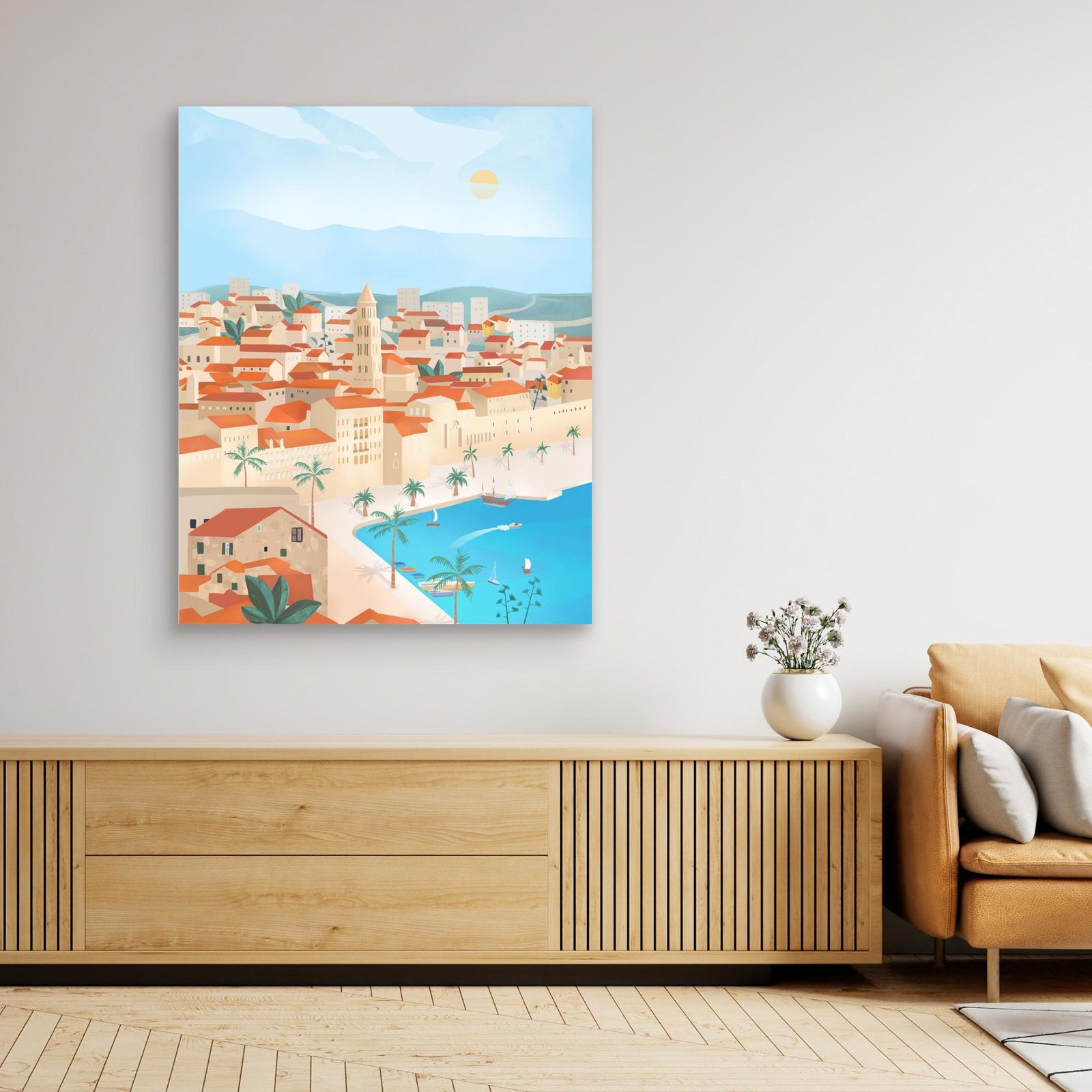 Canvas Print - Split, Croatia by Petra Lizde