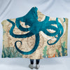 Octopus Love Hooded Blanket