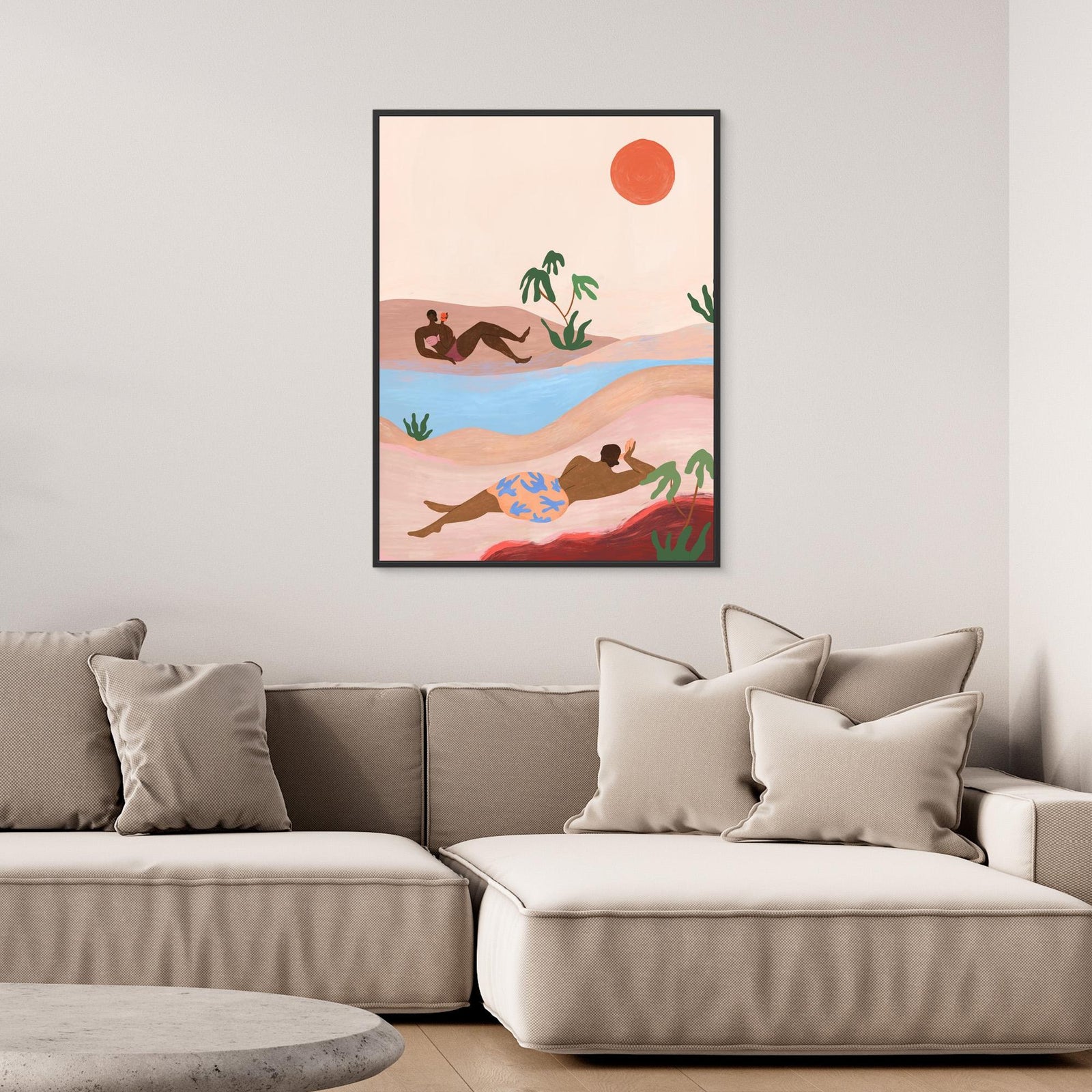 Canvas Print - Beach Please by Arty Guava