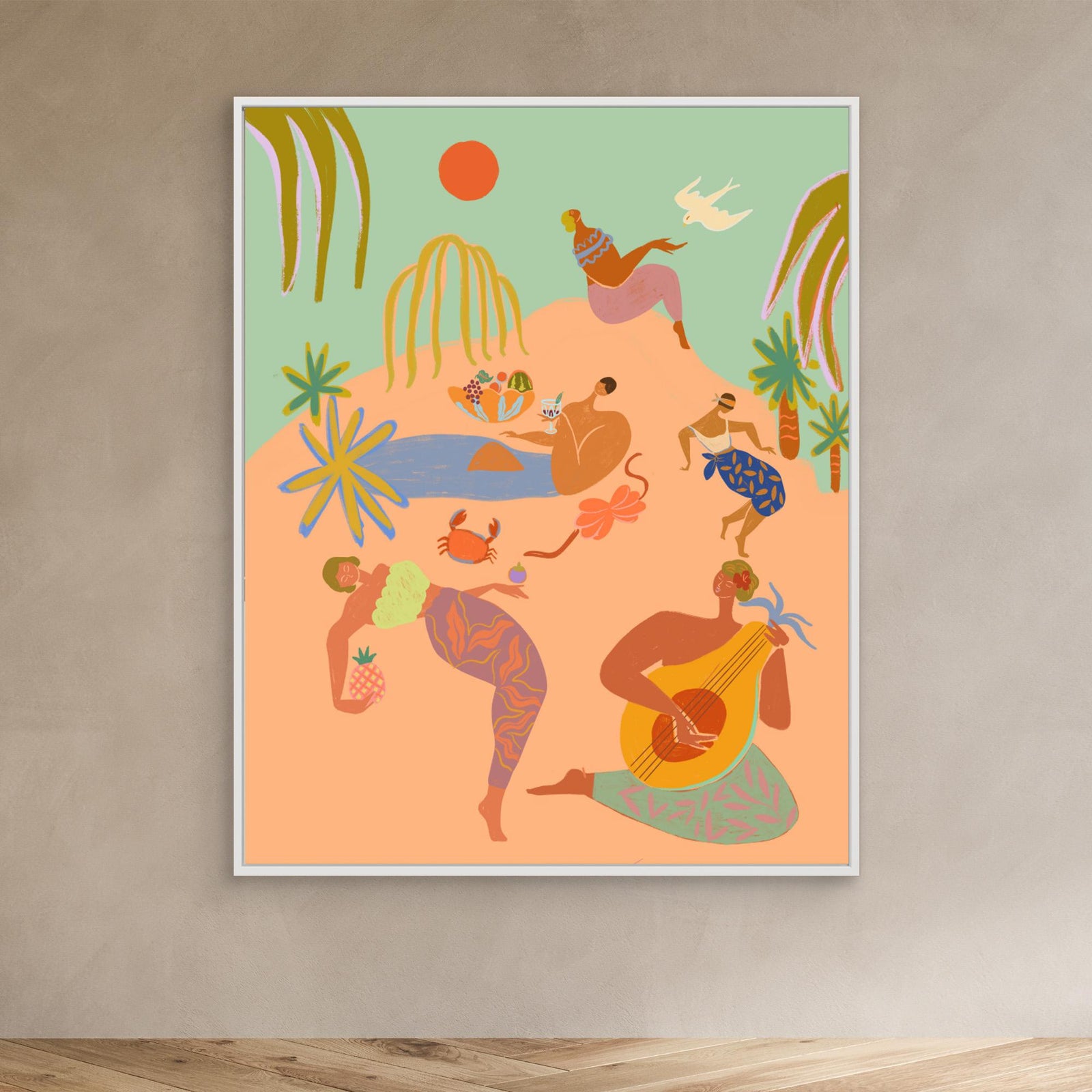 Canvas Print - Vacation by Arty Guava