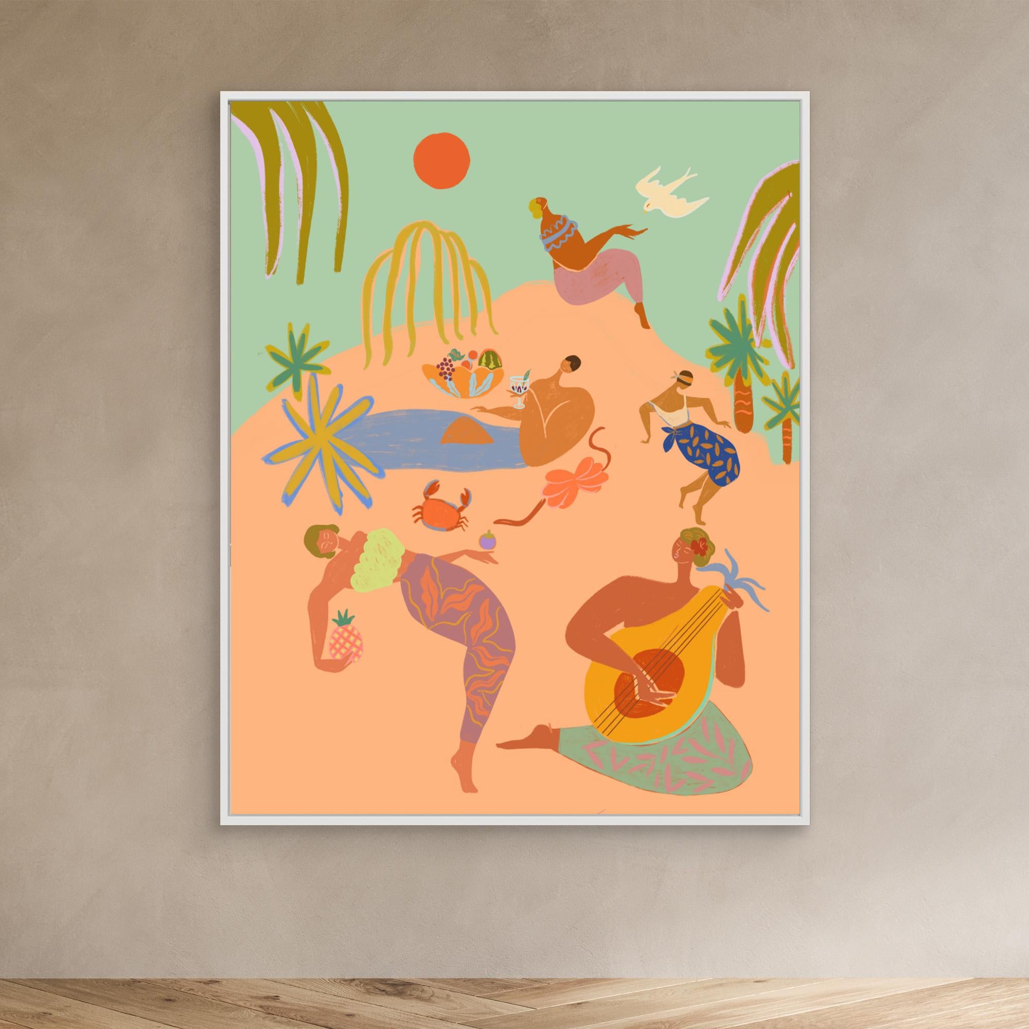 Canvas Print - Vacation by Arty Guava