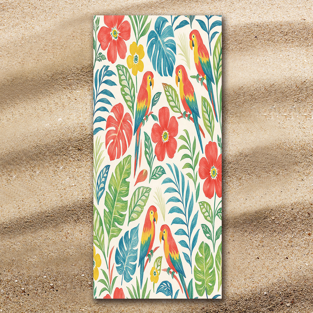 Classic Tropical Extra Large Beach Towel