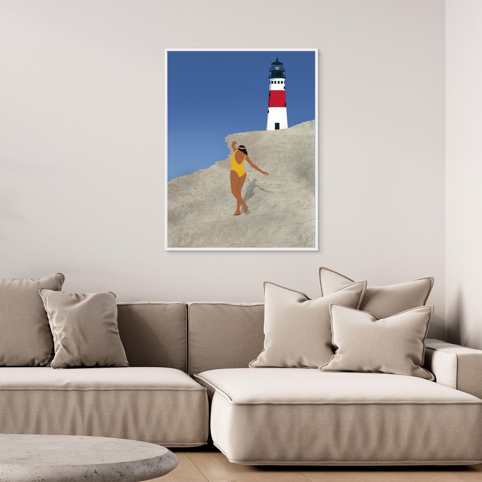 Canvas Print - My Beach by Jota De Jai