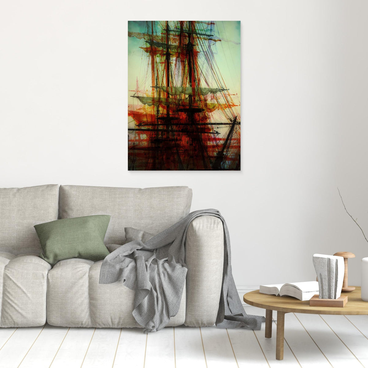 Canvas Print - Canvas Print - The Beautiful Sea by Bastian Kienitz