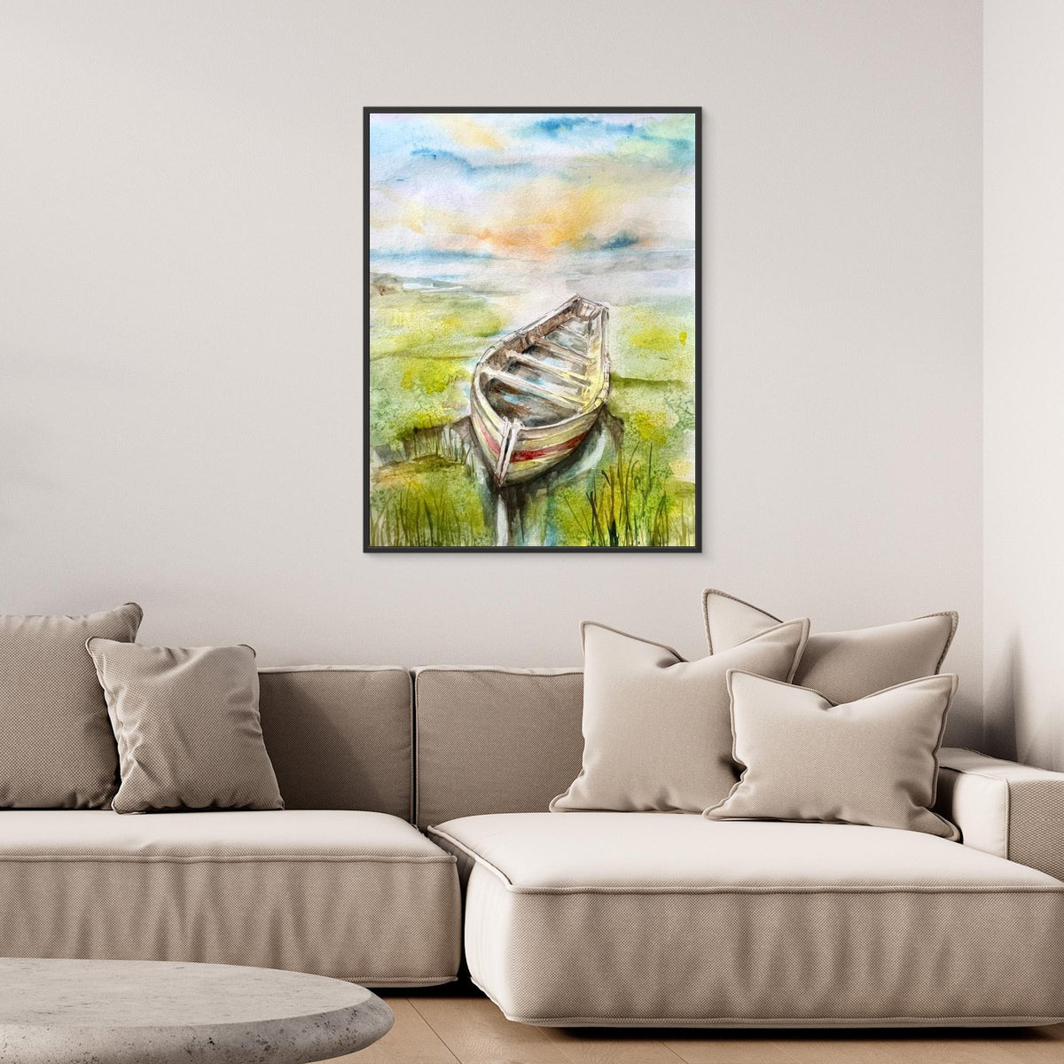 Canvas Print - Boat 2024 by Anda Bieza