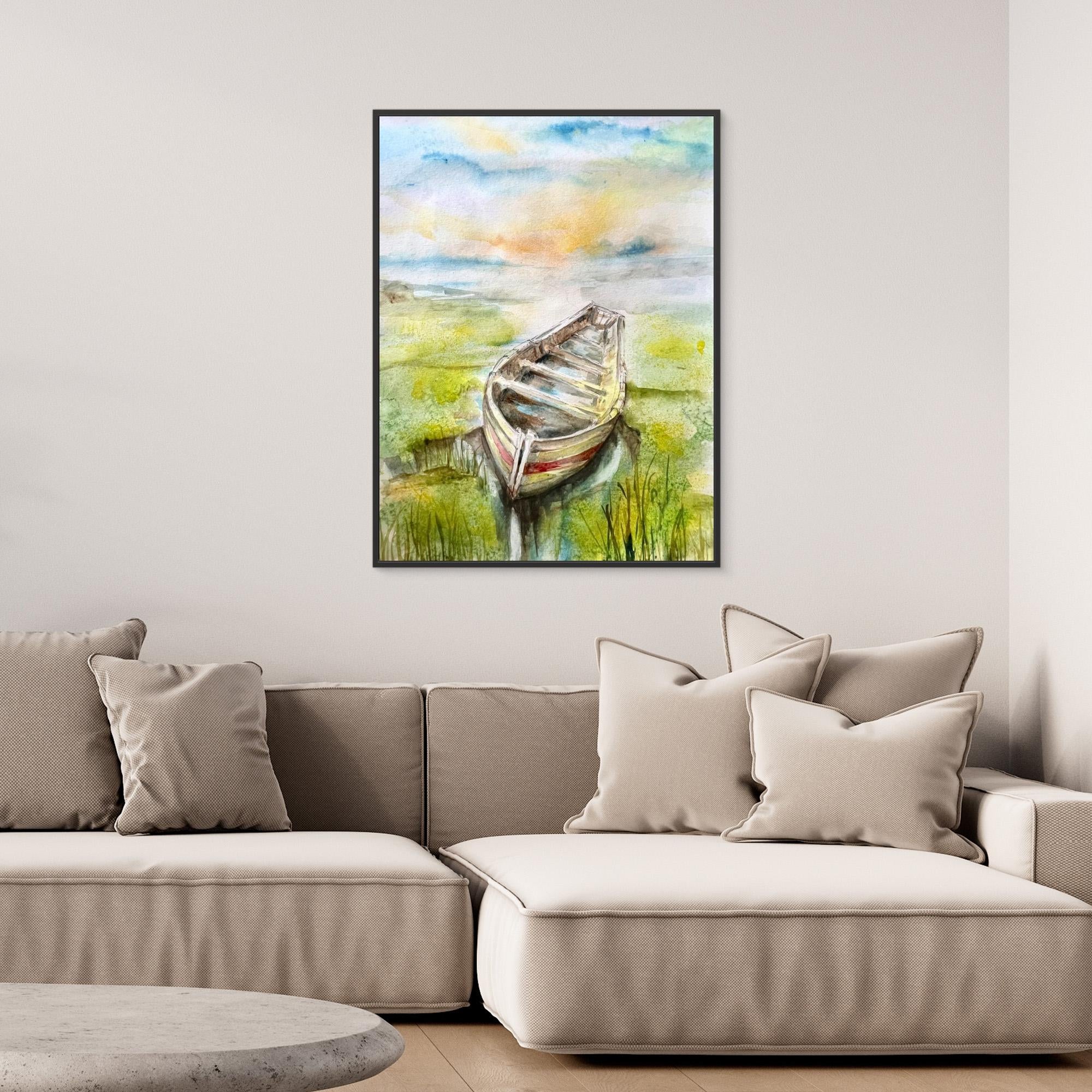 Canvas Print - Boat 2024 by Anda Bieza
