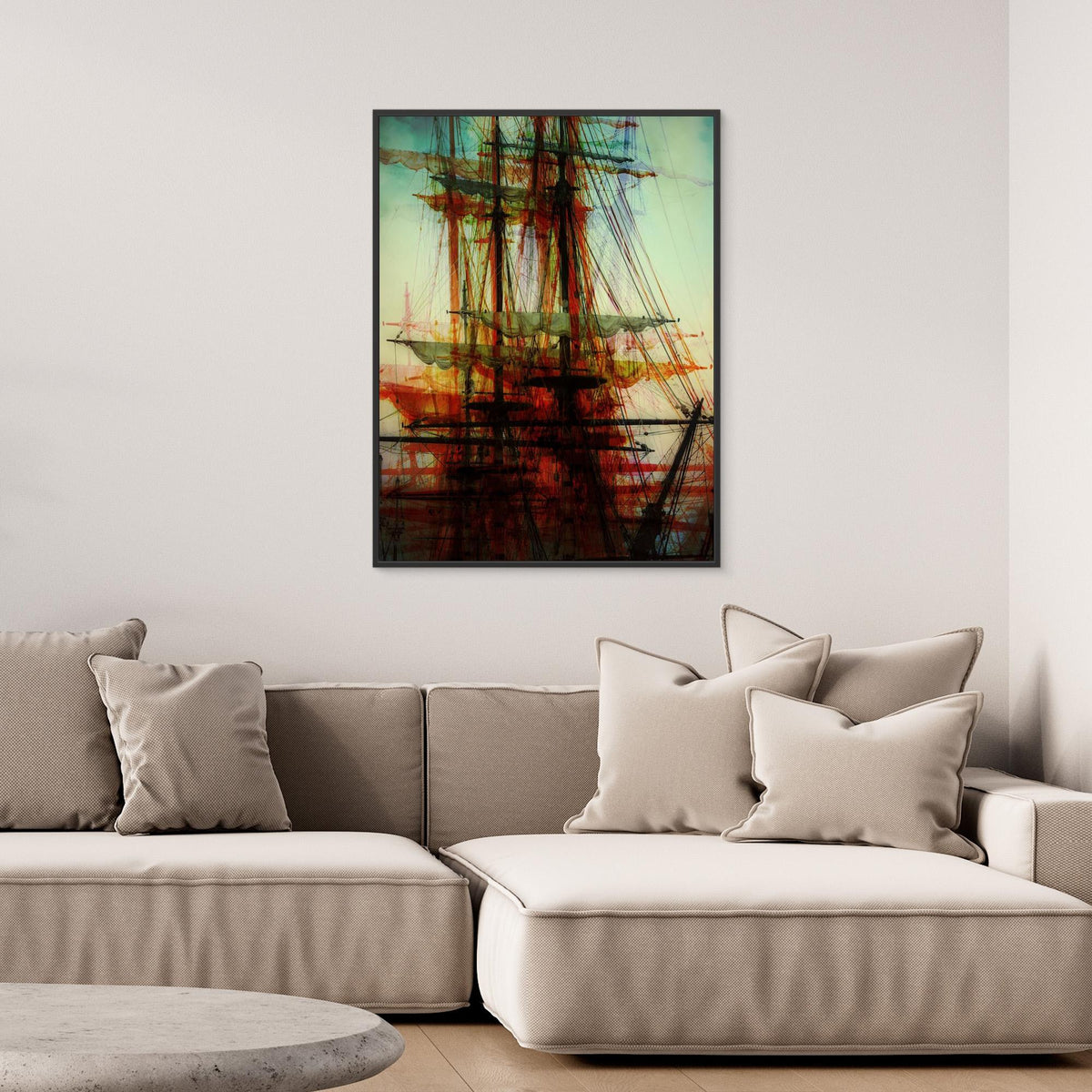 Canvas Print - Canvas Print - The Beautiful Sea by Bastian Kienitz
