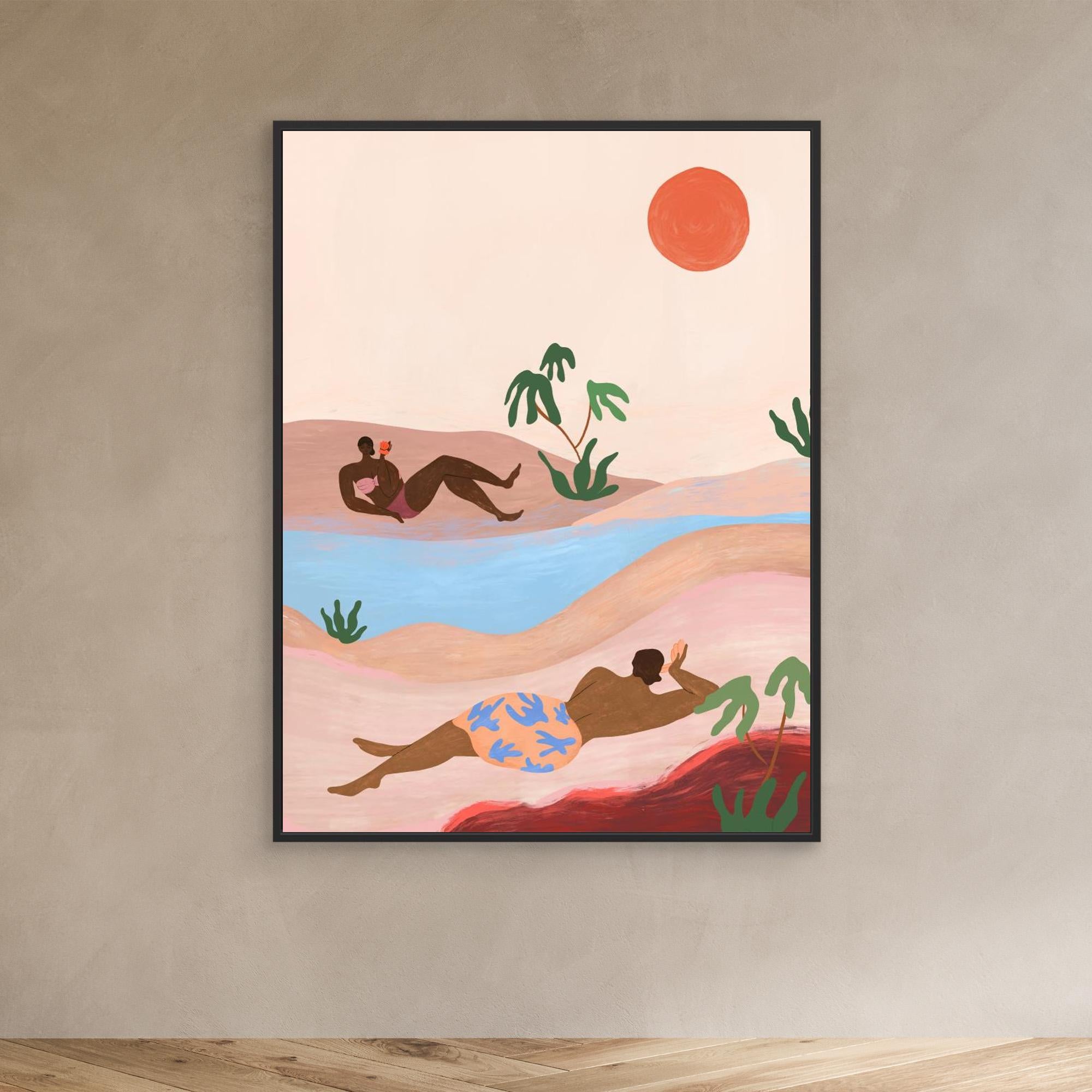 Canvas Print - Beach Please by Arty Guava