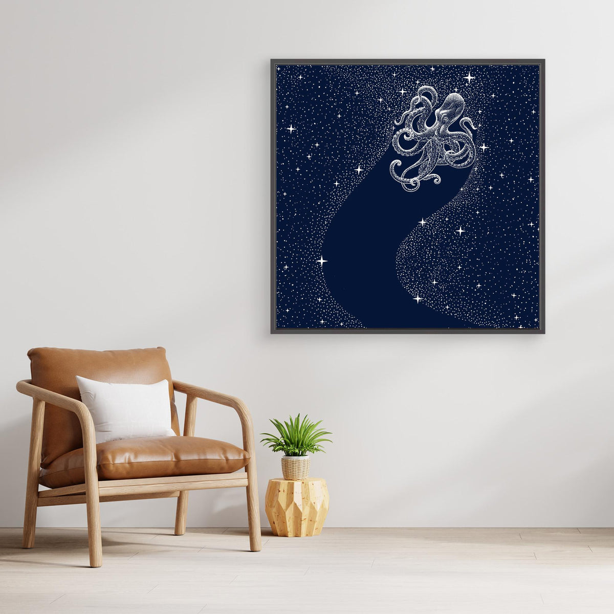 Canvas Print - Starry Octopus by Alirıza çakir
