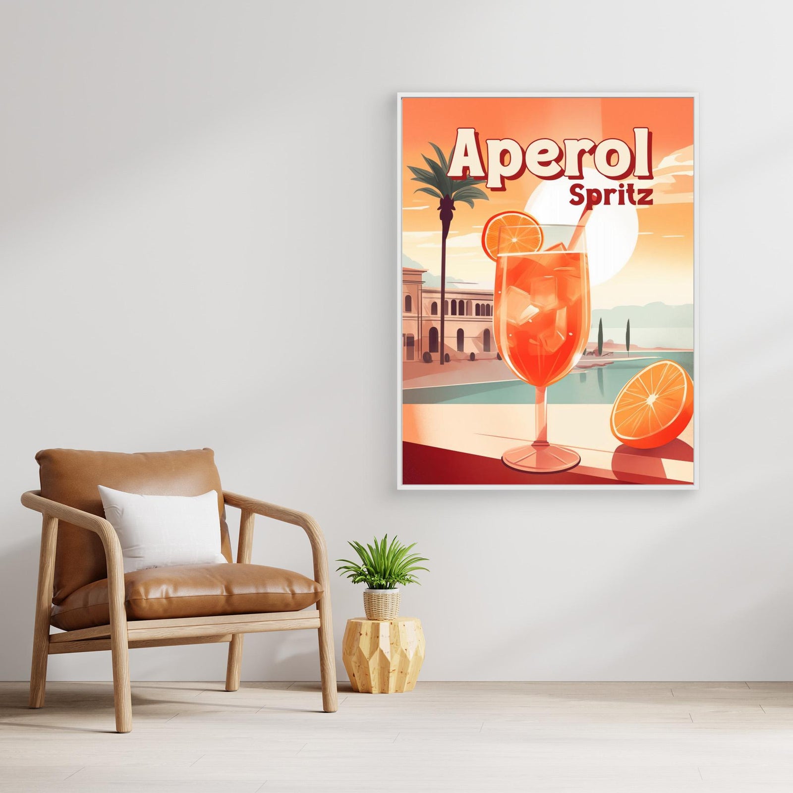 Canvas Print - Aperol Spritz Tropical by Andreas Magnusson