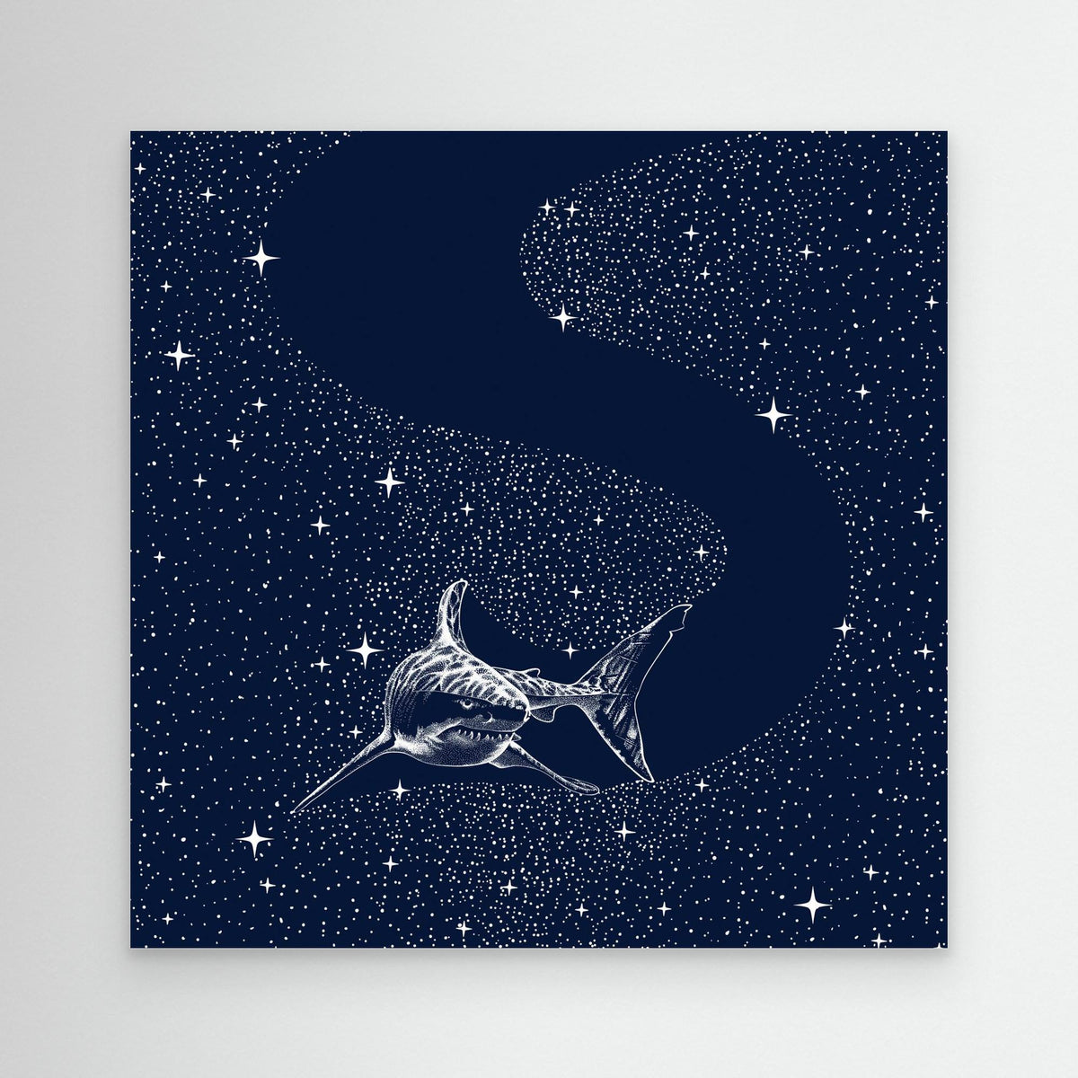 Canvas Print - Starry Shark by Alirıza çakir