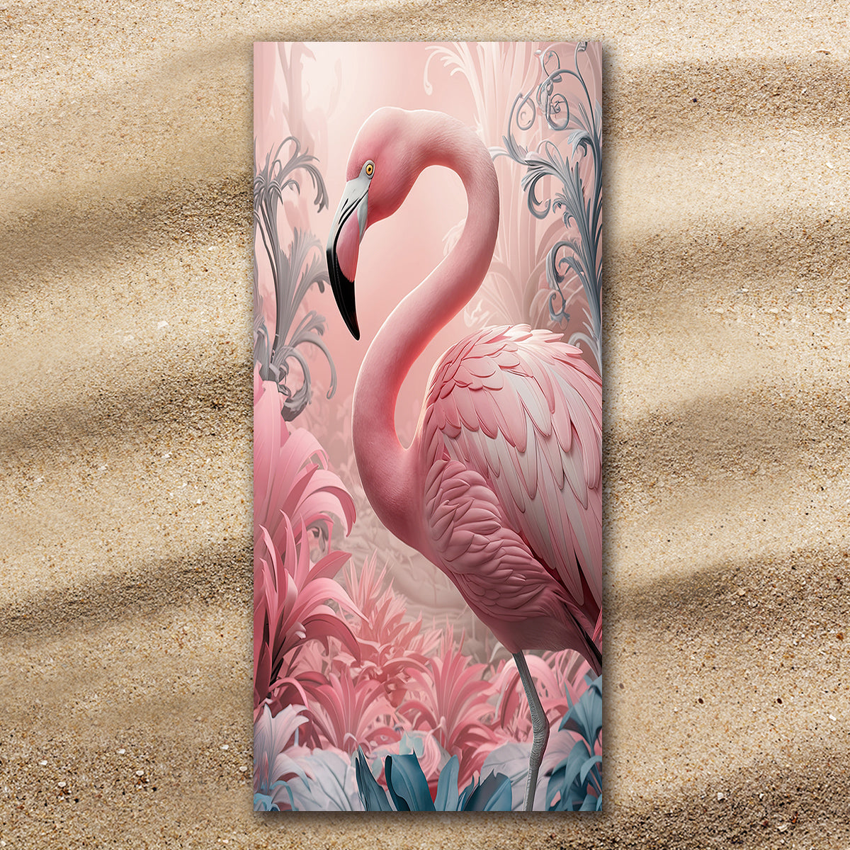 Flamingo Pink Extra Large Towel