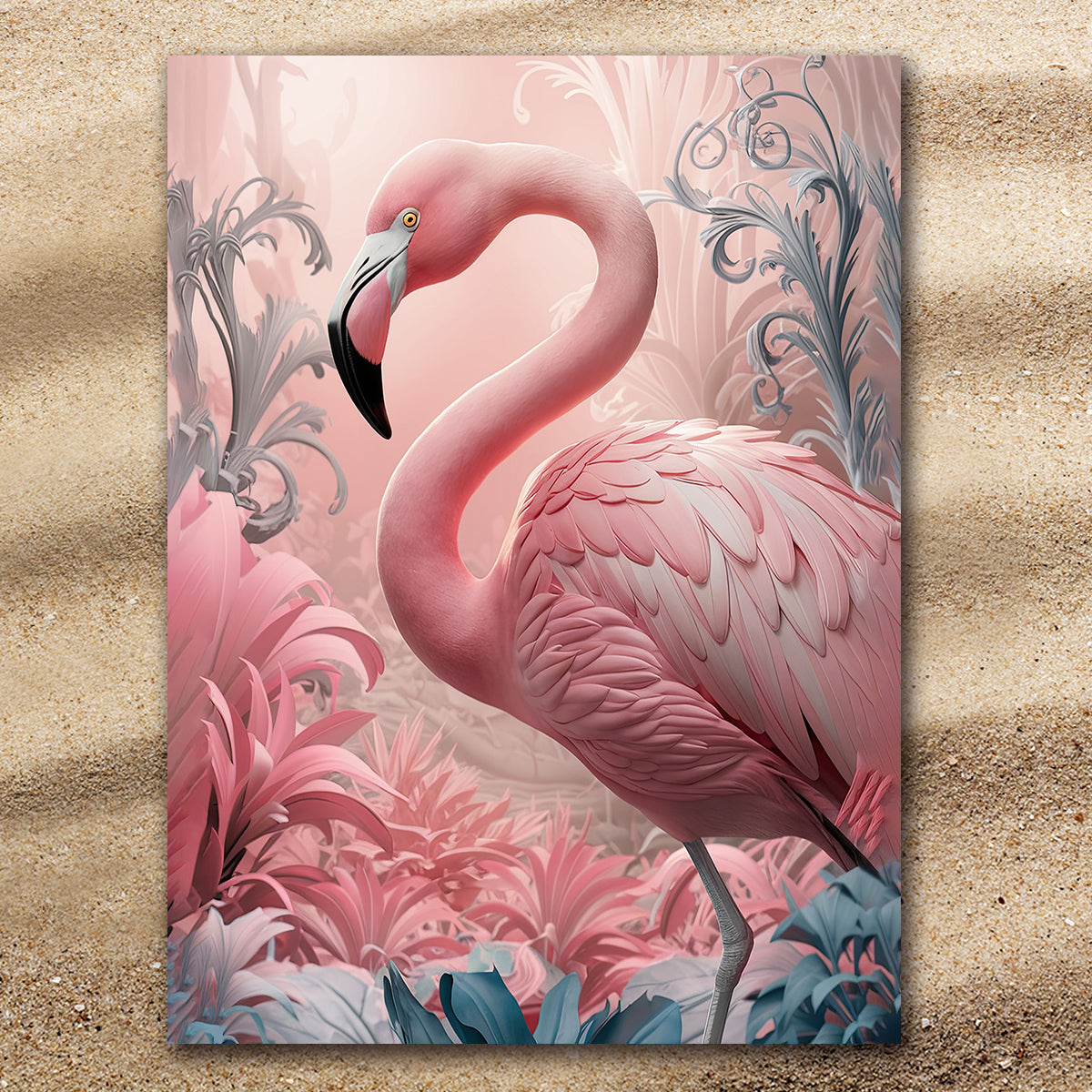 Flamingo Pink Extra Large Towel