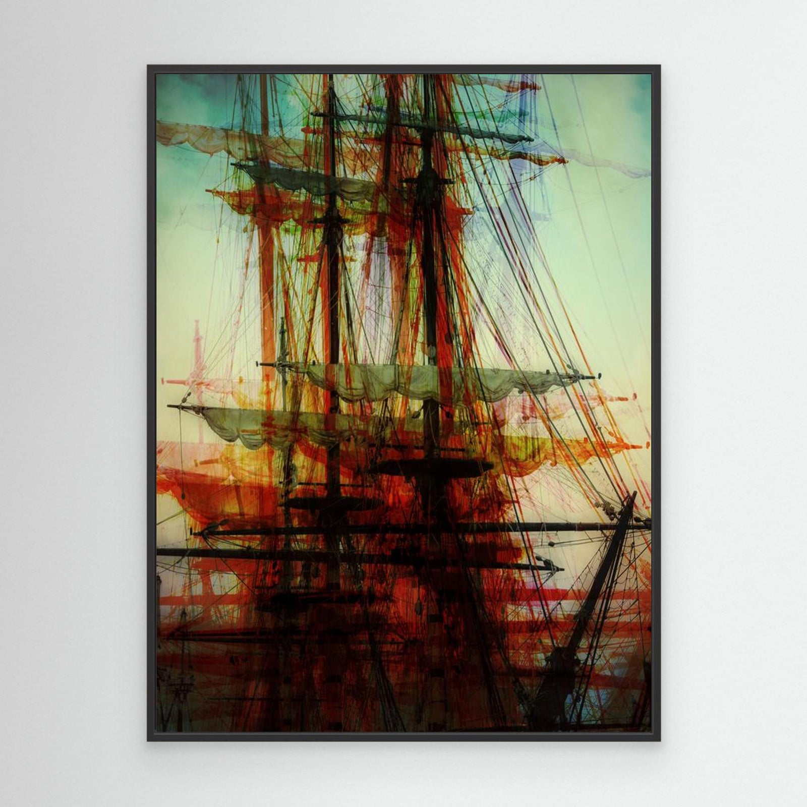 Canvas Print - Canvas Print - The Beautiful Sea by Bastian Kienitz
