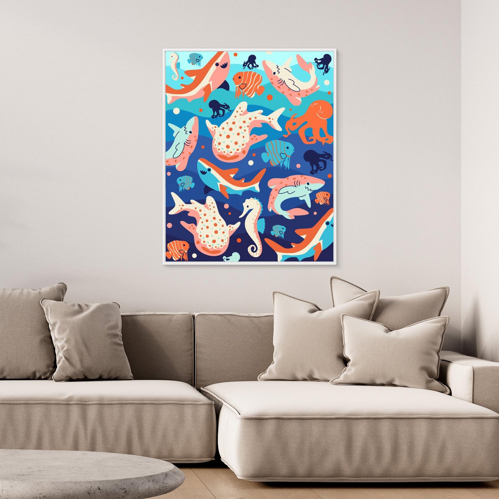 Canvas Print - Ocean Wonders by Kintsugi99