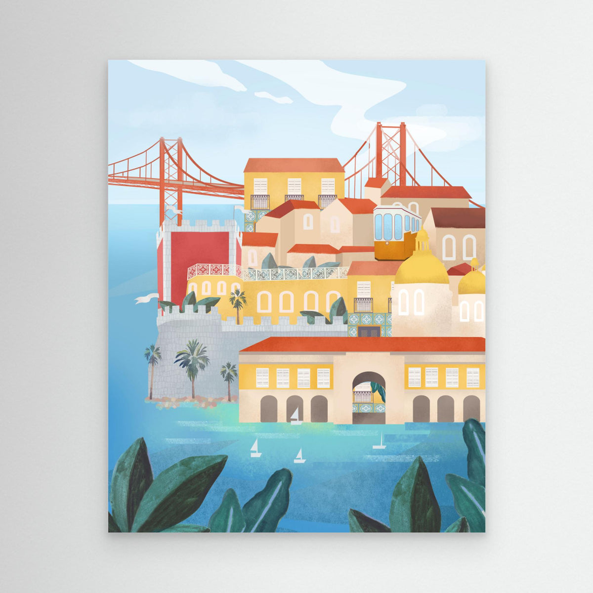 Canvas Print - Lisbon by Petra Lizde