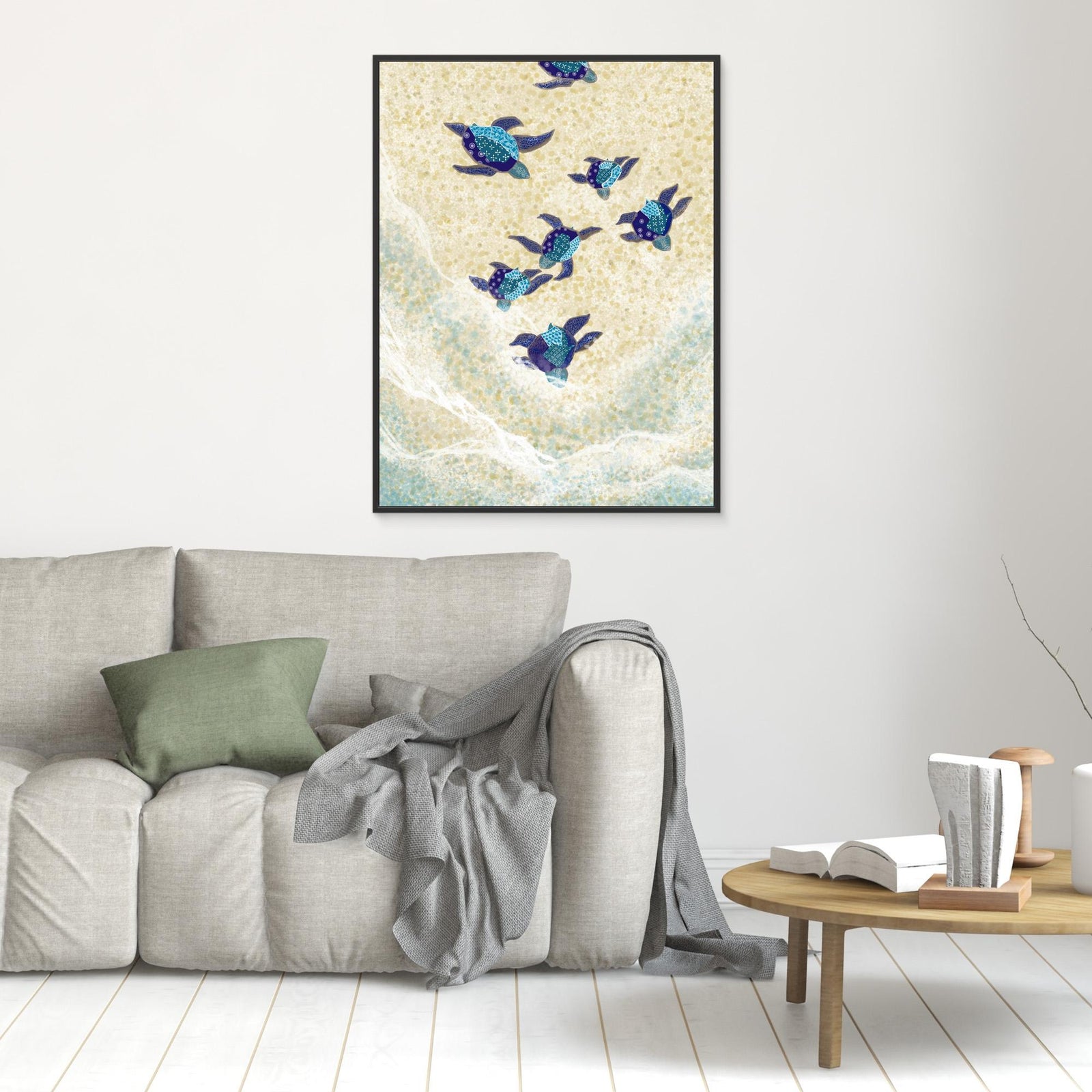 Canvas Print - Into survival by Art By The Ocean