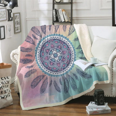 Kuta Beach Soft Sherpa Blanket