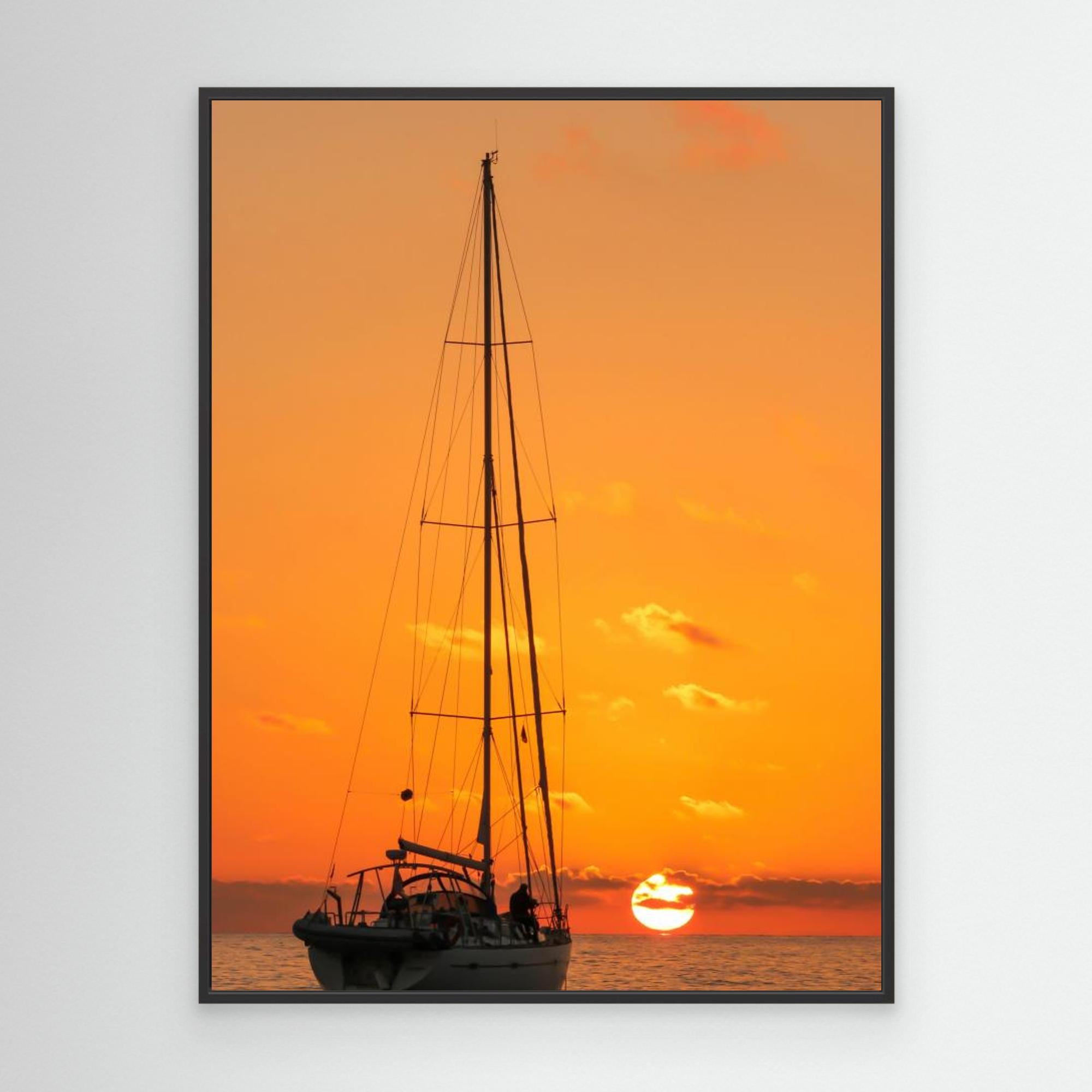 Canvas Print - The Last Sunset. by Adrian Tudose