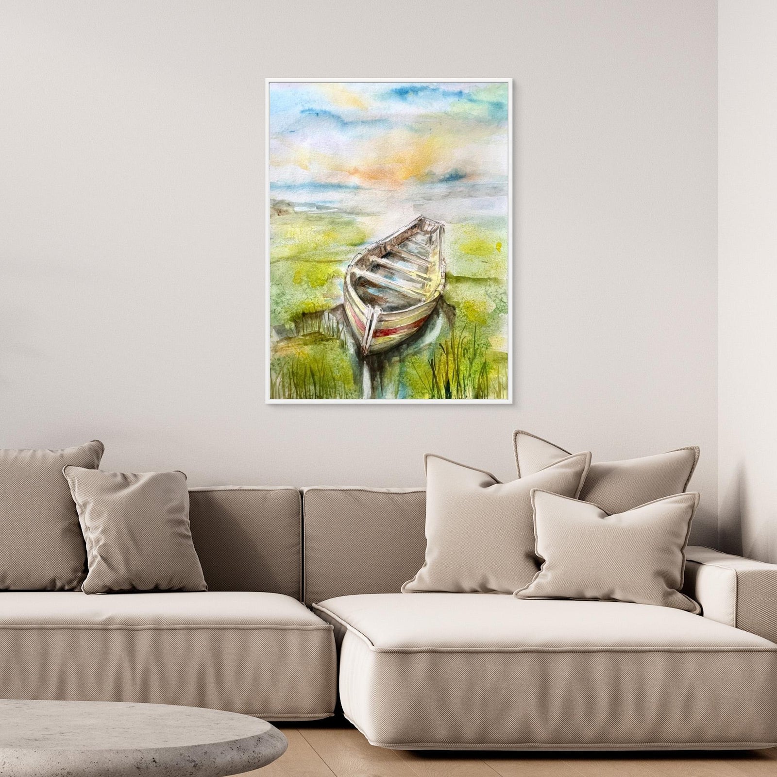 Canvas Print - Boat 2024 by Anda Bieza