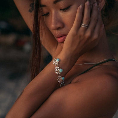 larimar octopus bracelet