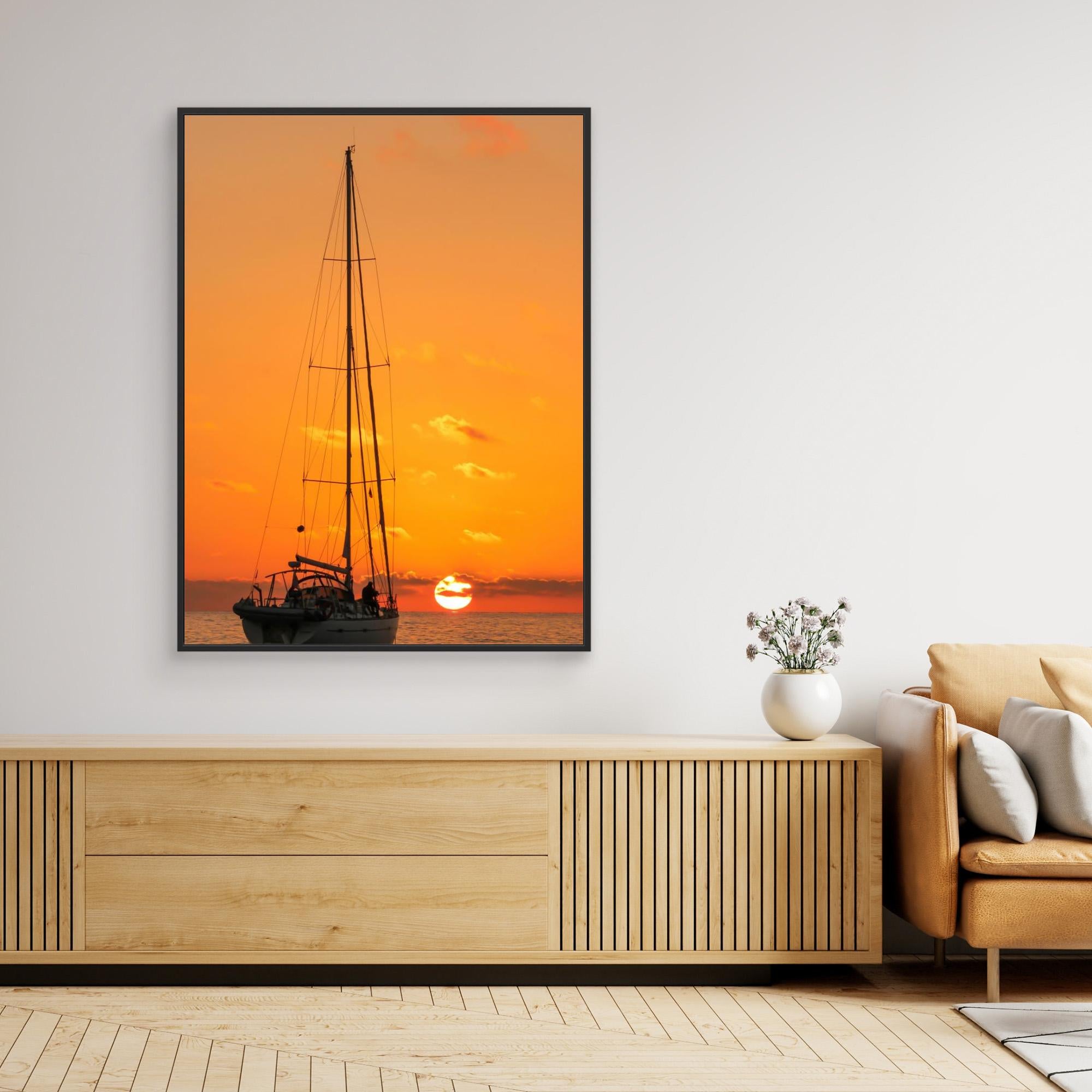 Canvas Print - The Last Sunset. by Adrian Tudose