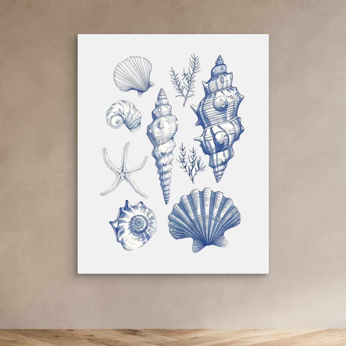 Canvas Print - Shell Collage by Jolly And Dash