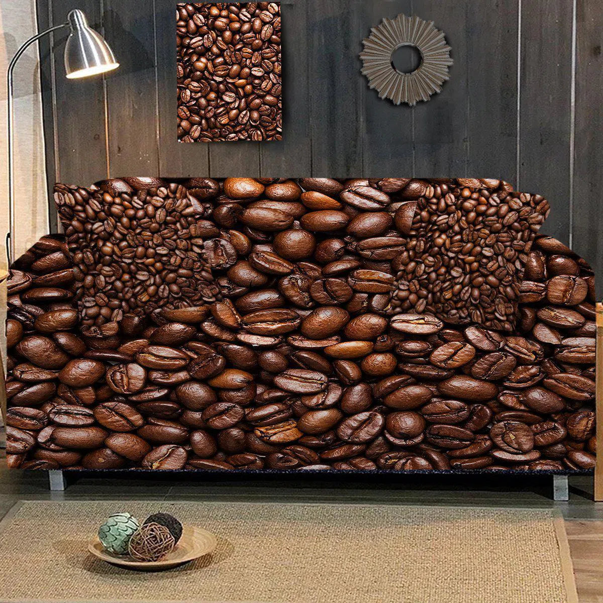 Life is Better with Coffee Couch Cover