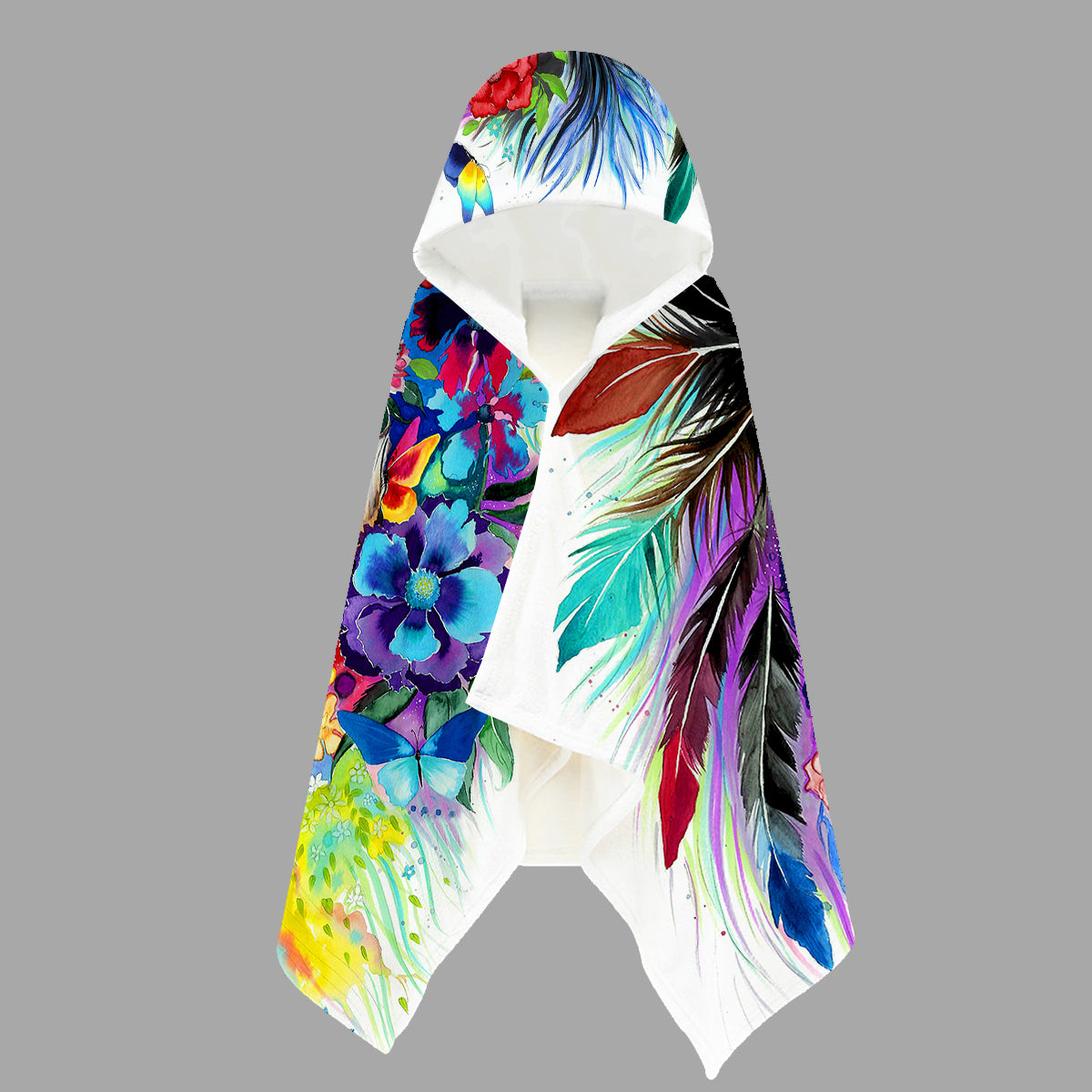 The Original Lion Vibes Hooded Beach Towel for Kids