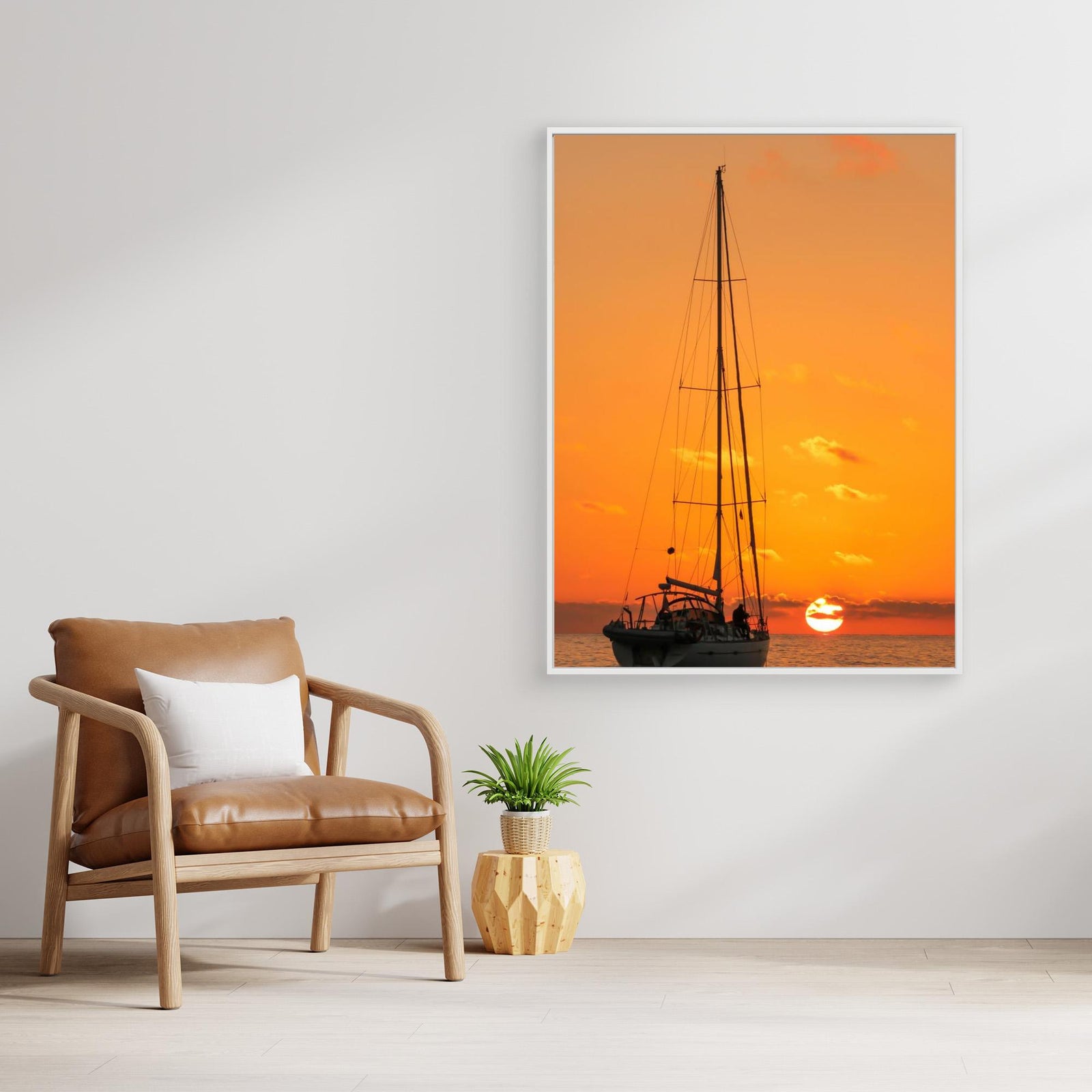 Canvas Print - The Last Sunset. by Adrian Tudose