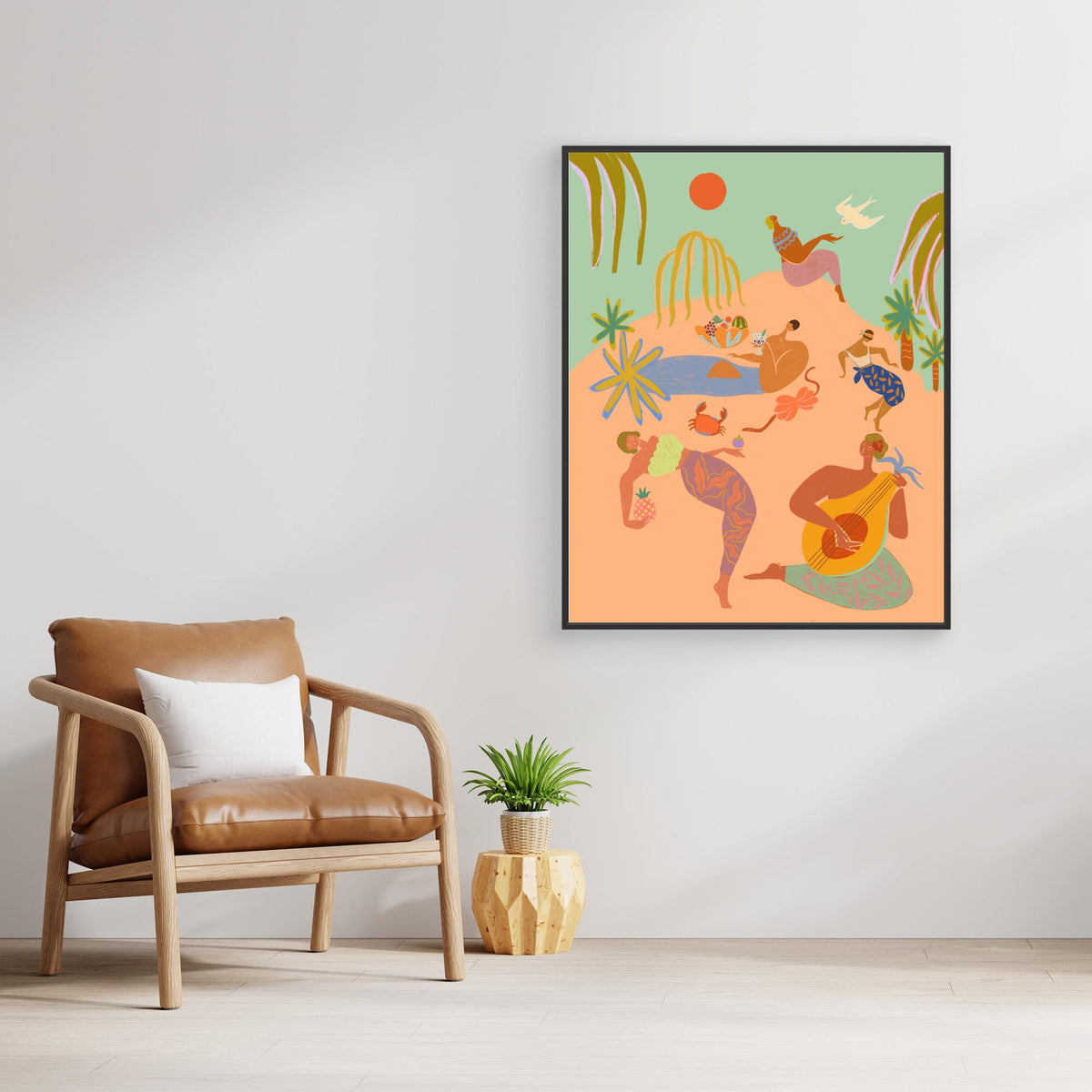 Canvas Print - Vacation by Arty Guava