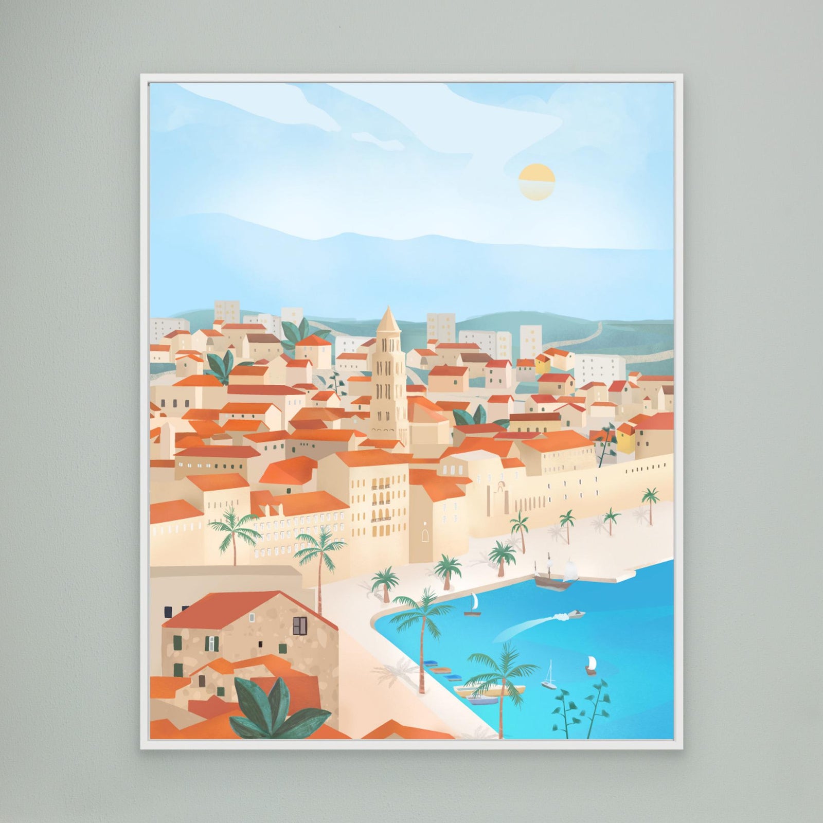 Canvas Print - Split, Croatia by Petra Lizde