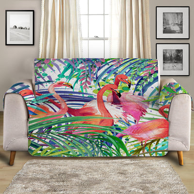 Flamingo Passion Sofa Cover