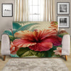 Hibiscus Flower Sofa Cover