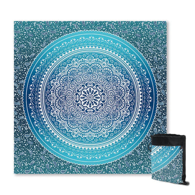 Mandala Blues Sand Free Towel