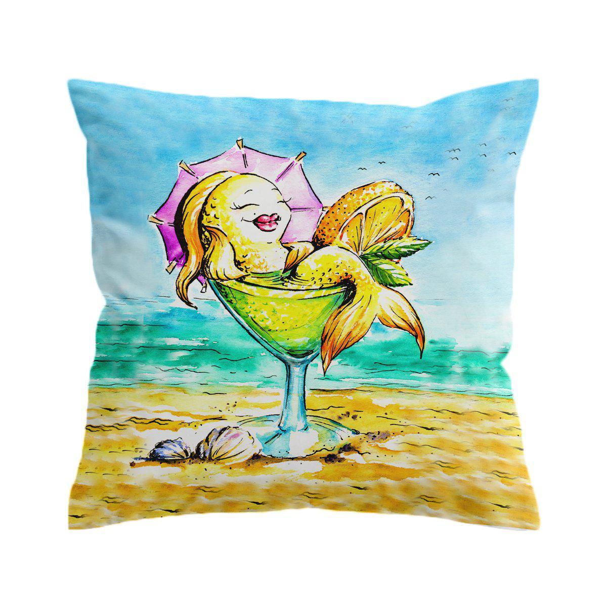 Margarita Mermaid Pillow Cover