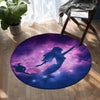 Mermaid Mystic Round Area Rug