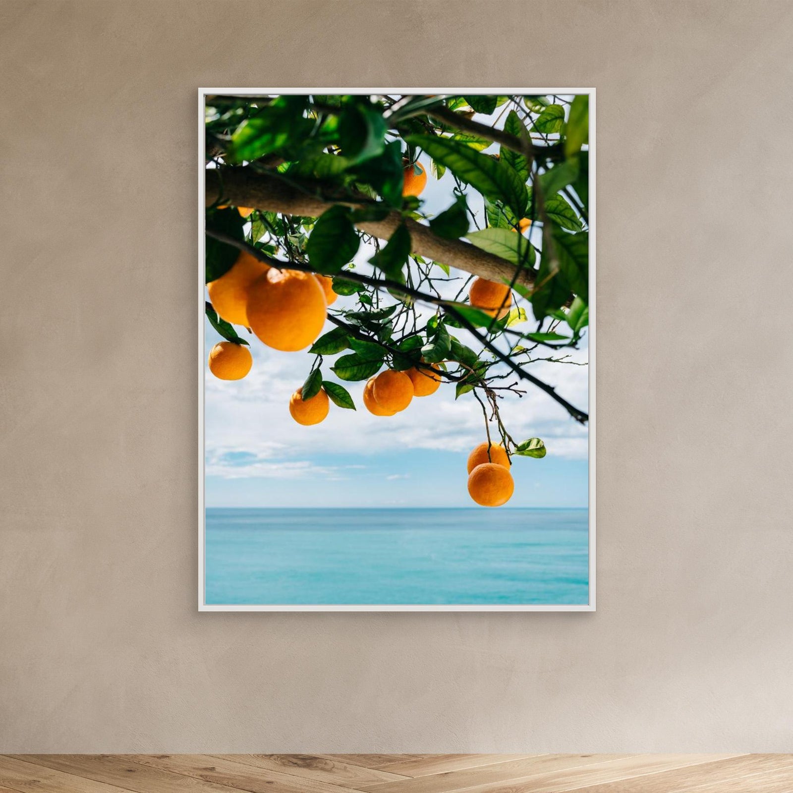Canvas Print - Amalfi Coast Oranges IV by Bethany Young