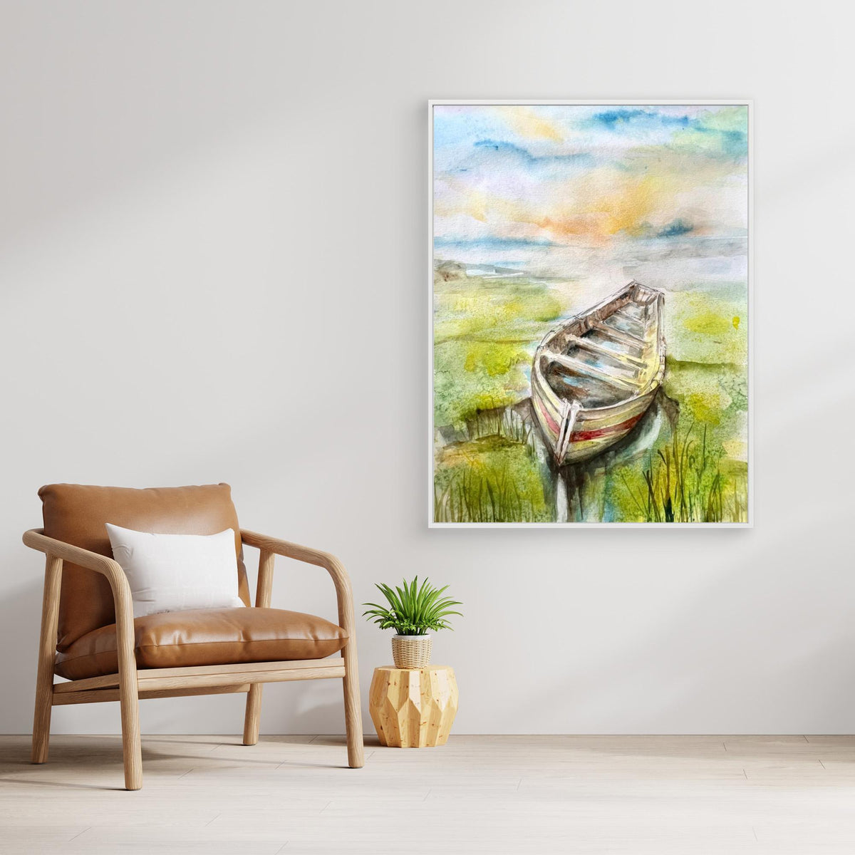 Canvas Print - Boat 2024 by Anda Bieza