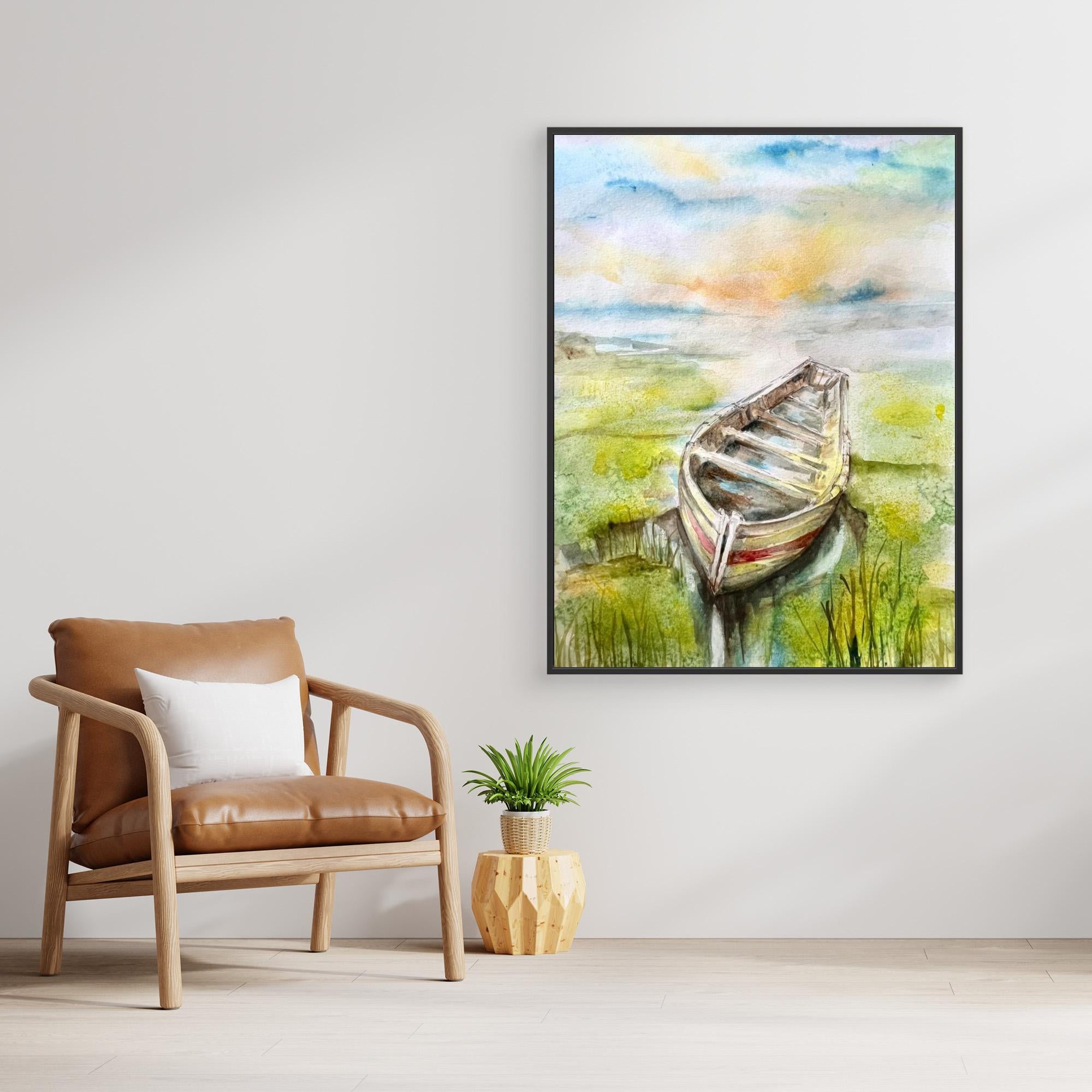 Canvas Print - Boat 2024 by Anda Bieza