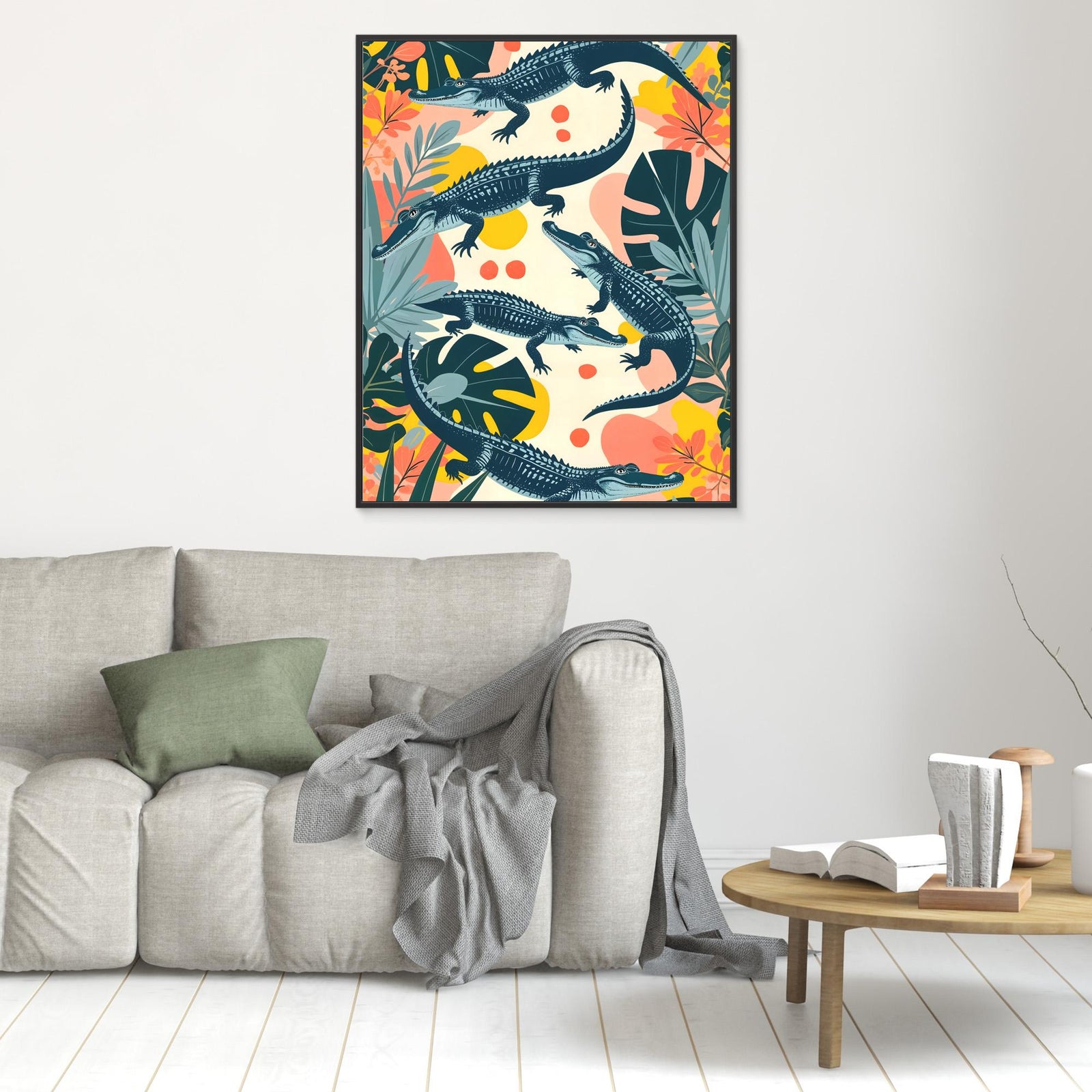Canvas Print - Crocs by Uma Gokhale