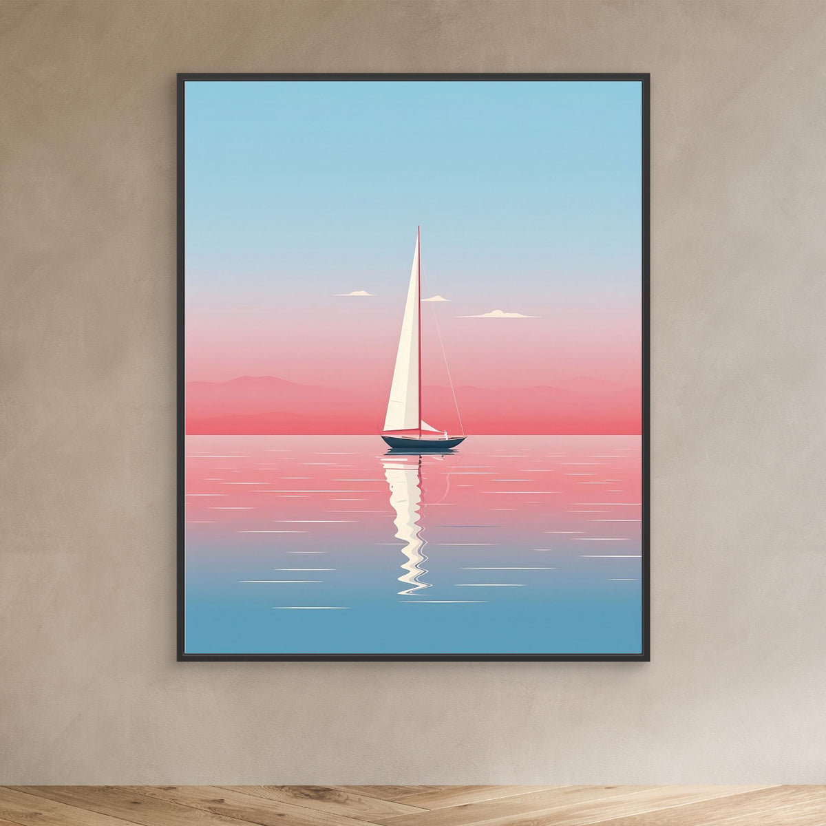 Canvas Print - Sailing In Peace by Emiliano Deificus